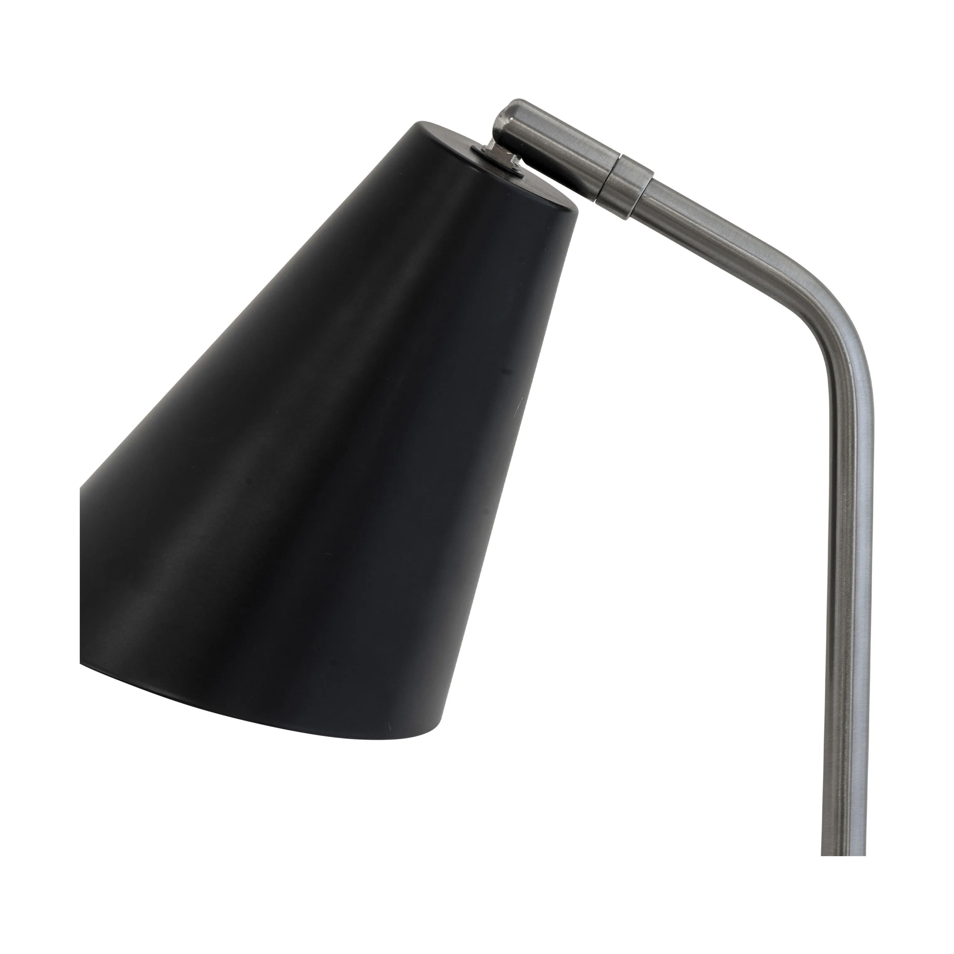Dyberg Larsen Bordlamper Oswald Bordlampe i Sort/Børstet stål, 3