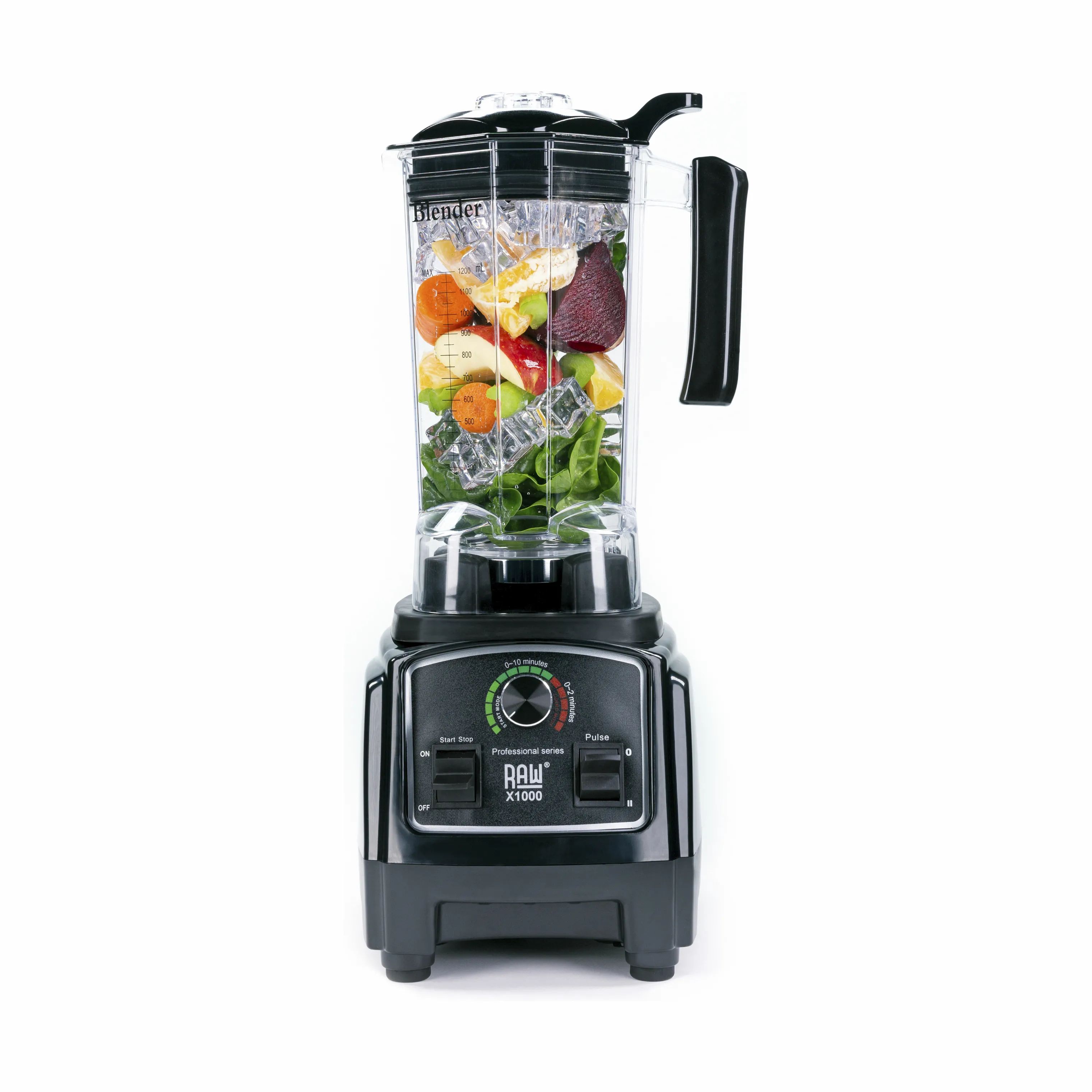 RAW Blendere Blender X1000 i Sort, 1