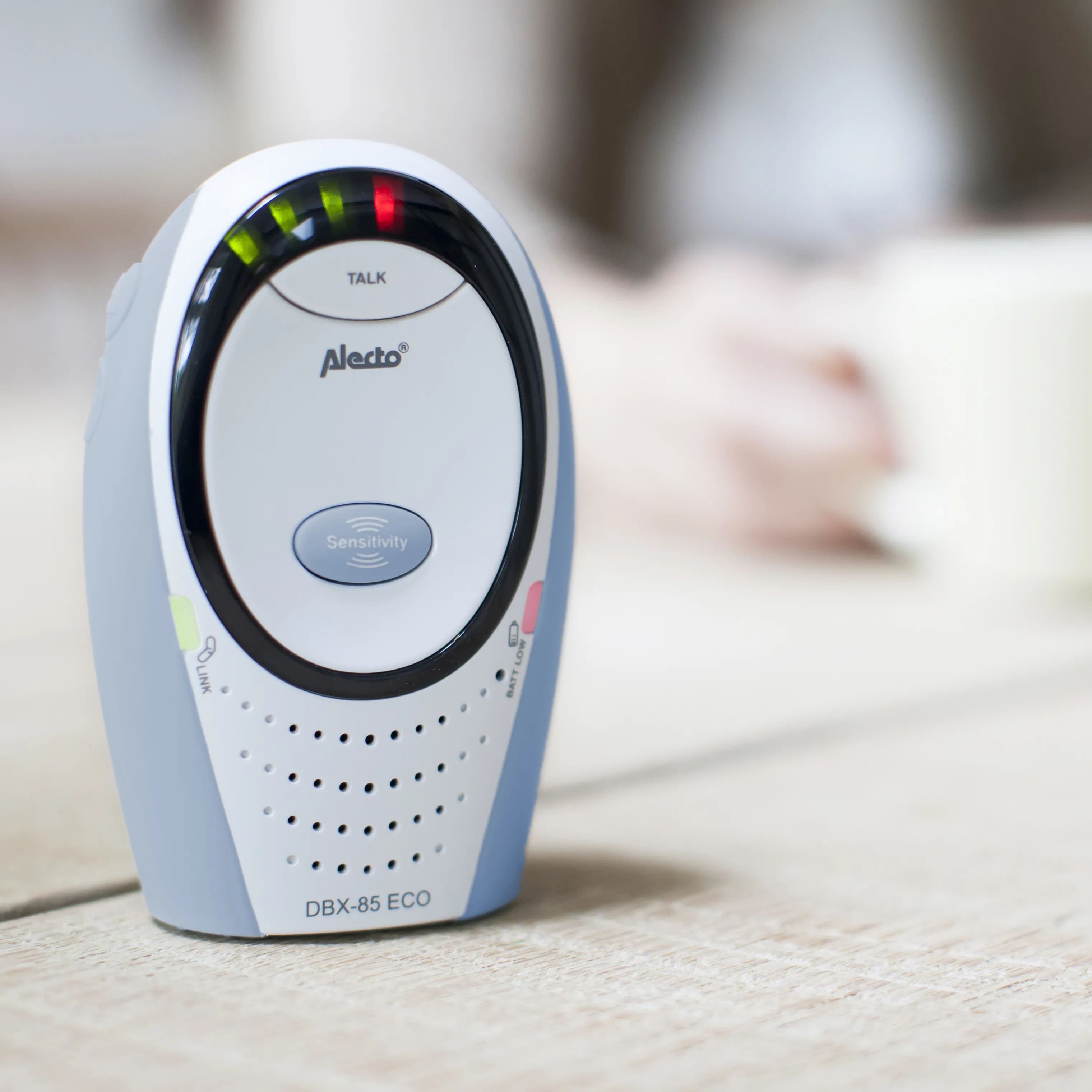 Alecto Baby Babyalarmer DBX-85 ECO Babyalarm i Hvid, 3