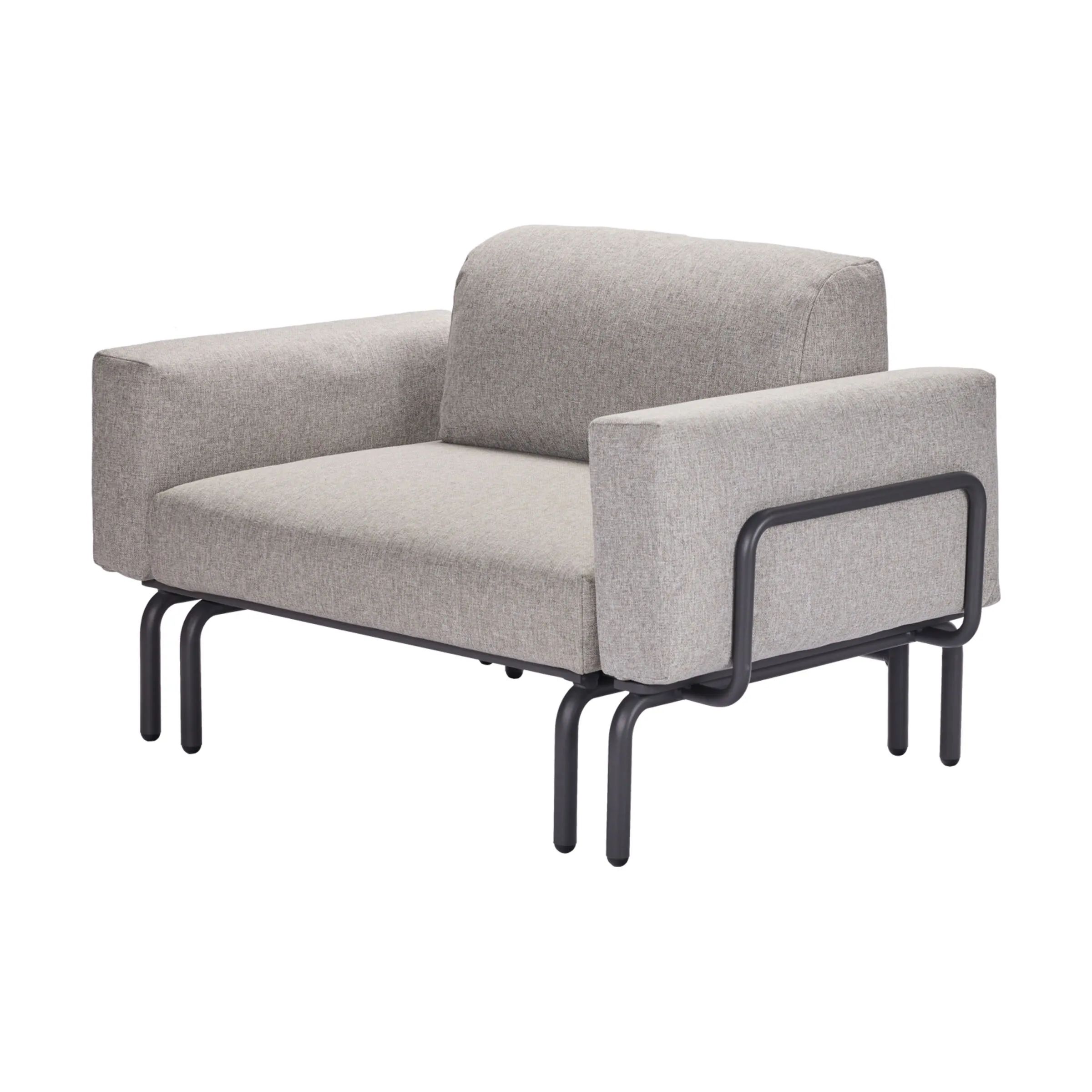 Mandalay Loungestole Ivy Loungestol i Antracit, 1