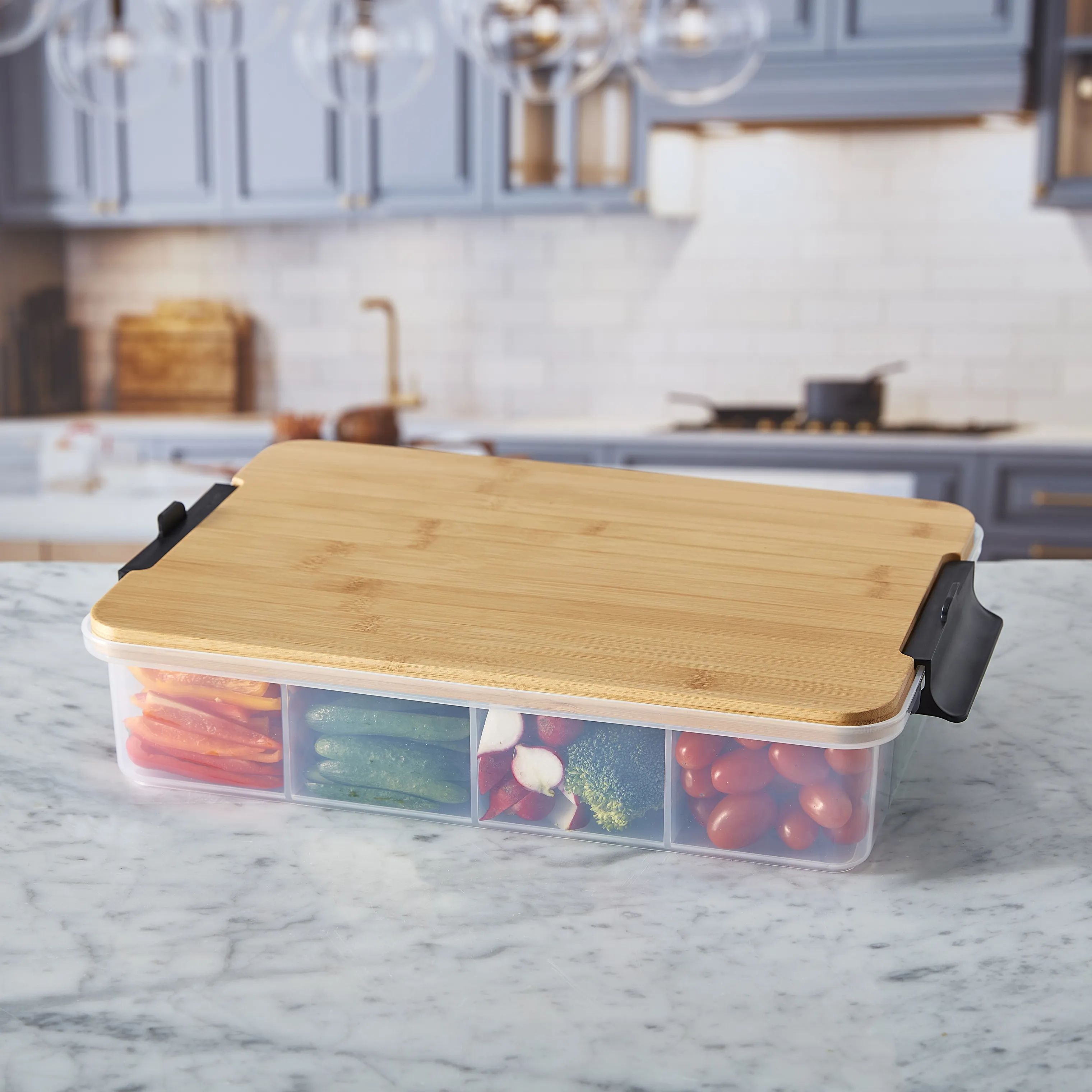Farberware Opbevaringsbokse Snacklebox Snackboks i Natur, 2