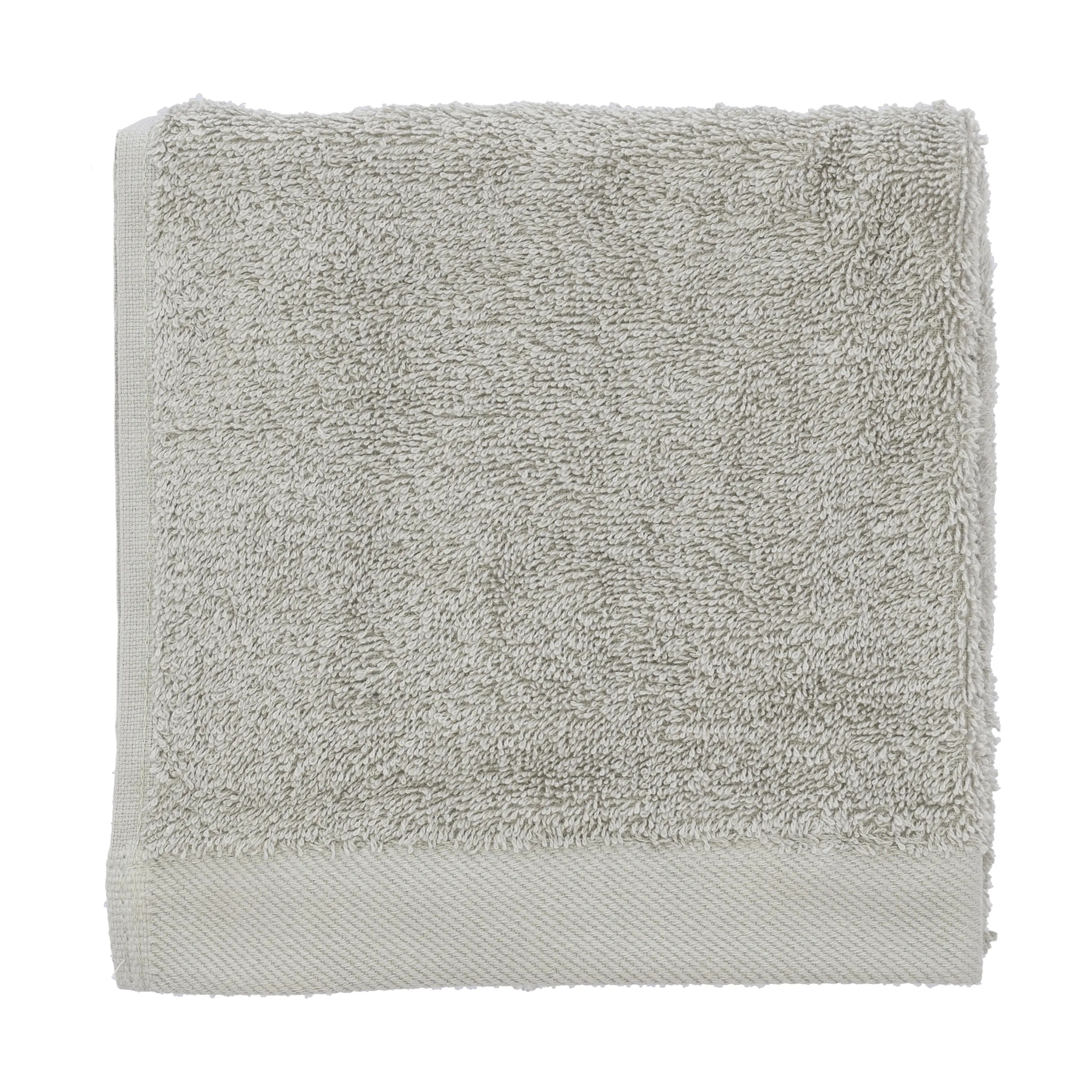 Södahl Håndklæder Organic Comfort Håndklæde i Light grey, B40 x L60 cm, 1