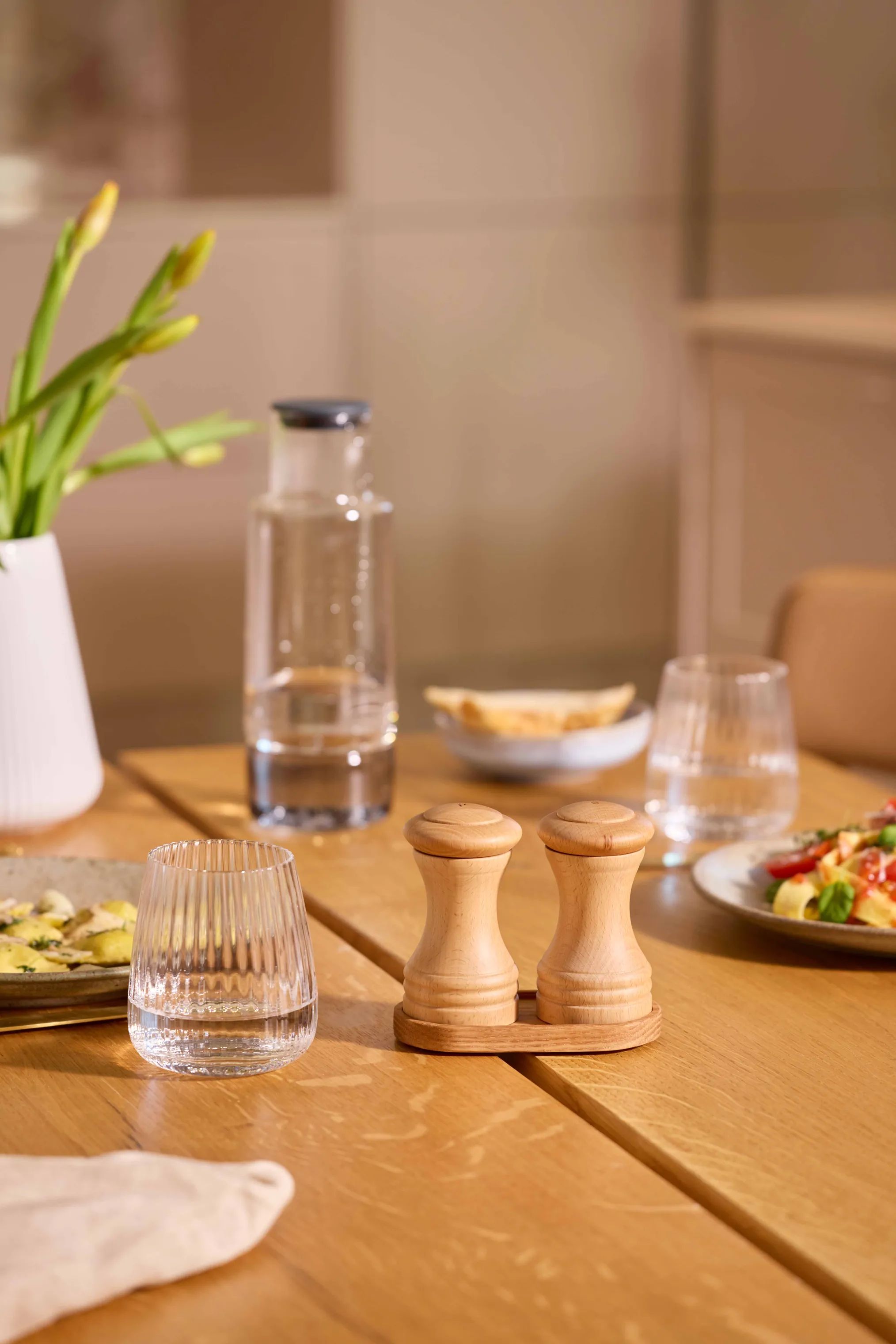 CrushGrind Bakker Tabletopper Bakke i Natur eg, 2