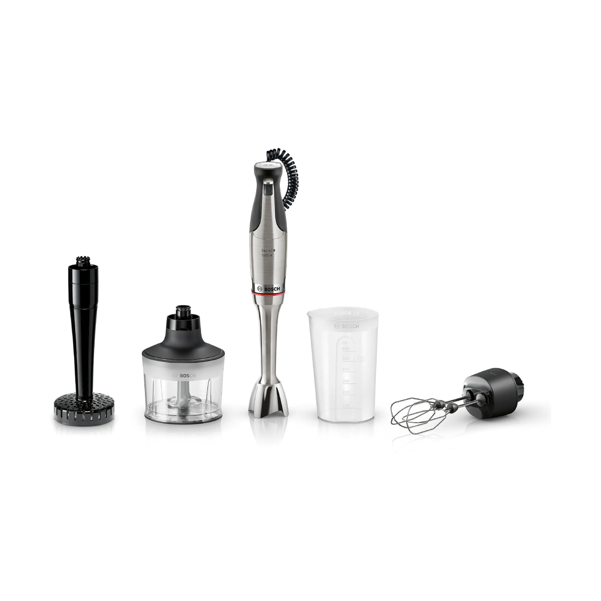 Bosch Stavblendere ErgoMaster MSM8M936 Stavblender i staal, 1
