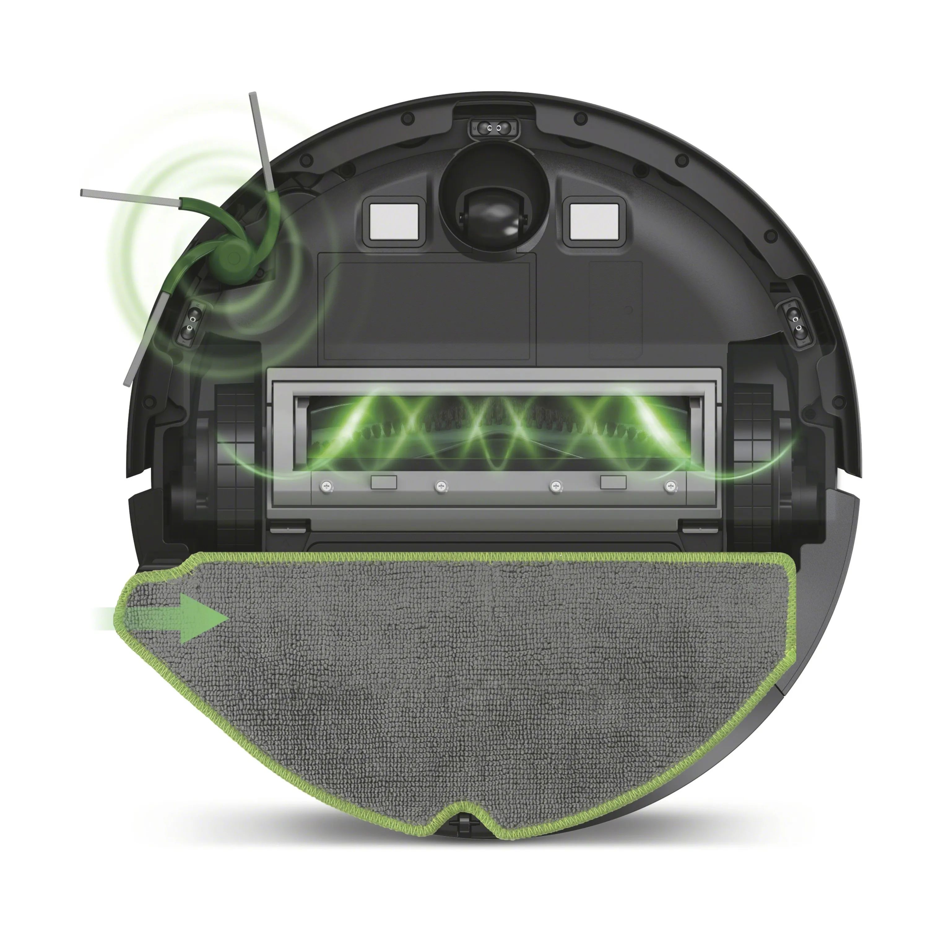 iRobot Robotstøvsugere Roomba Combo Robotstøvsuger 115 i Sort, 5