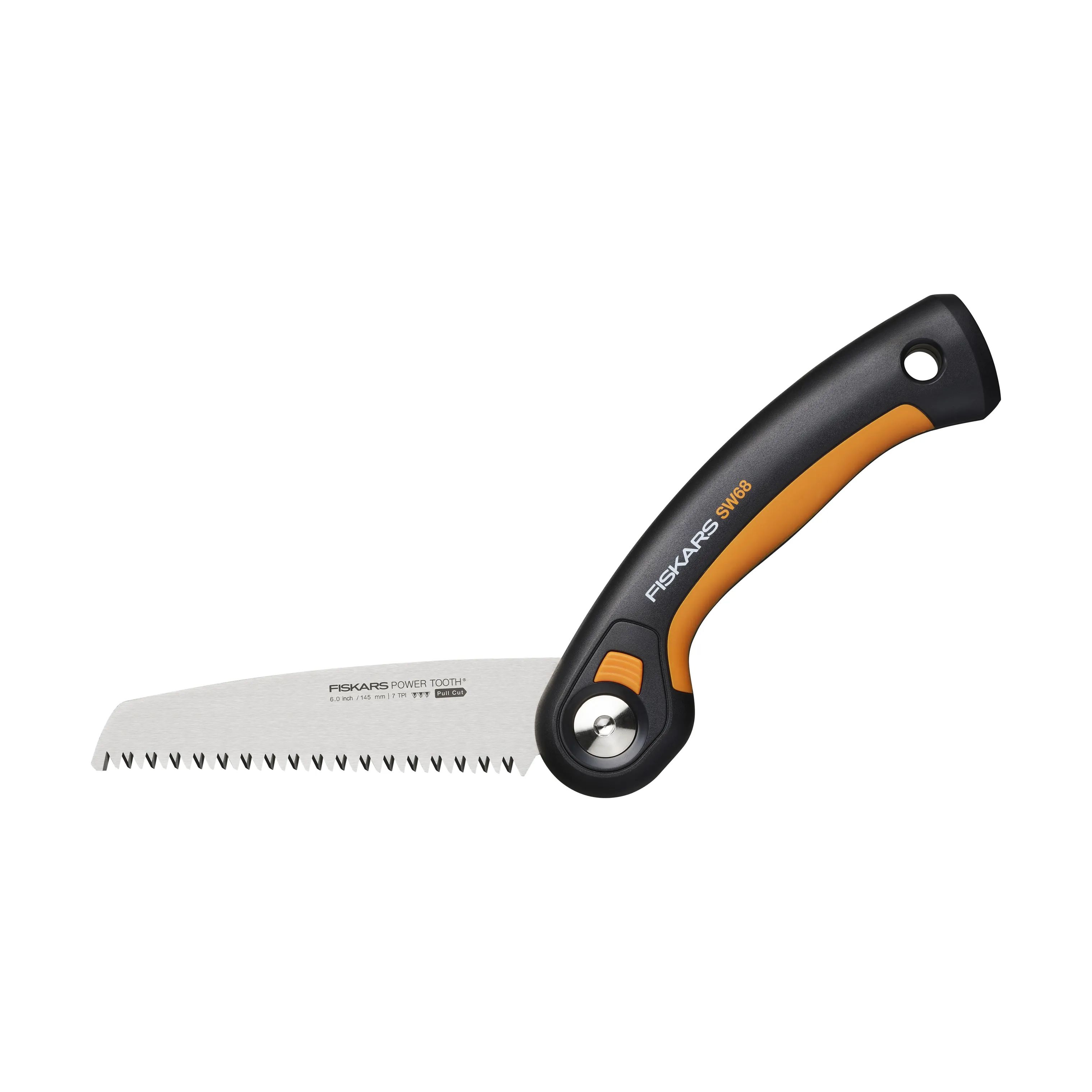 Fiskars Haveredskaber Plus™ Plus Foldesav SW68 i Sort/Orange, 7