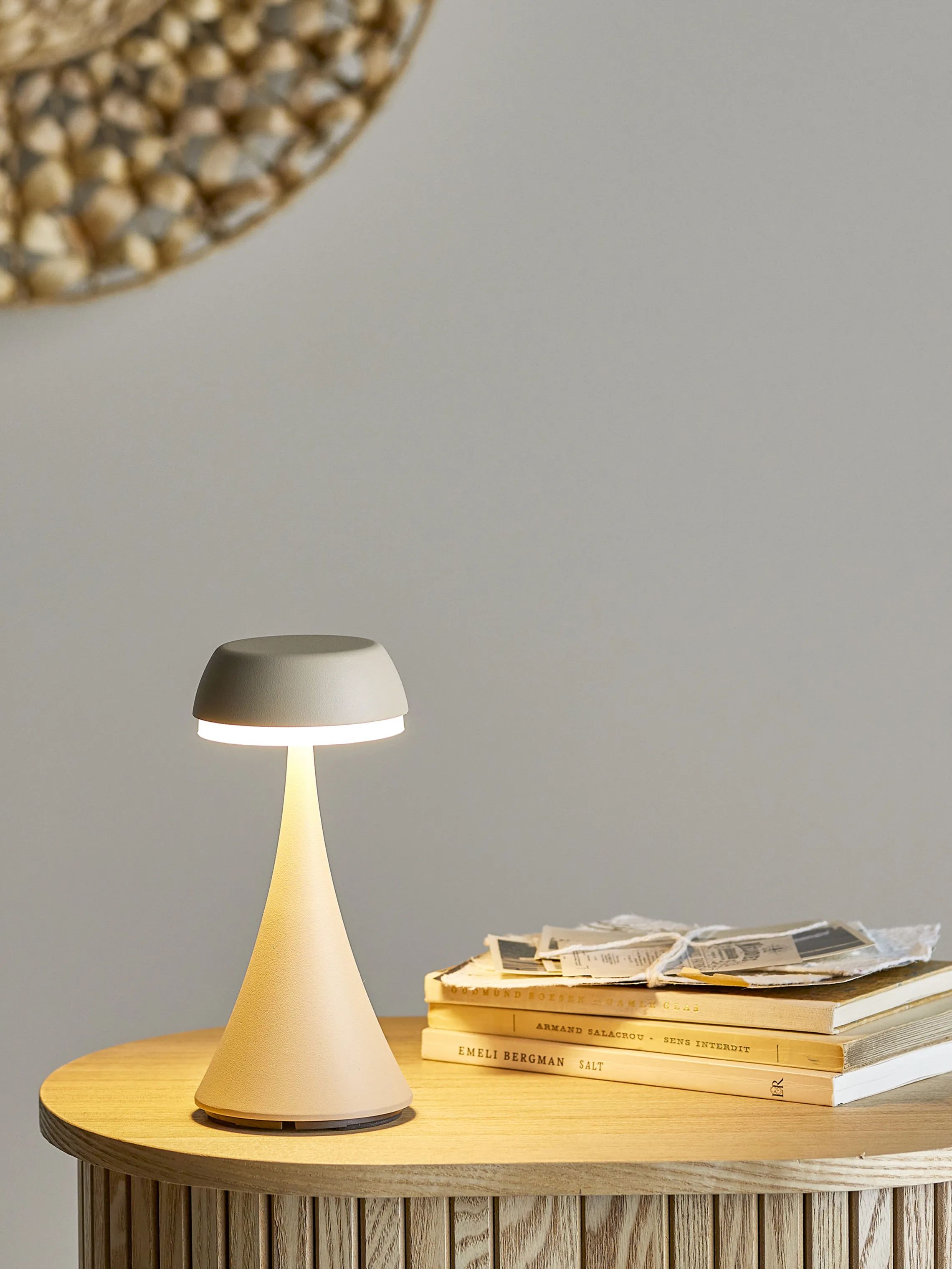 Bloomingville LED-lamper Pepple LED Lampe i Natur, 3