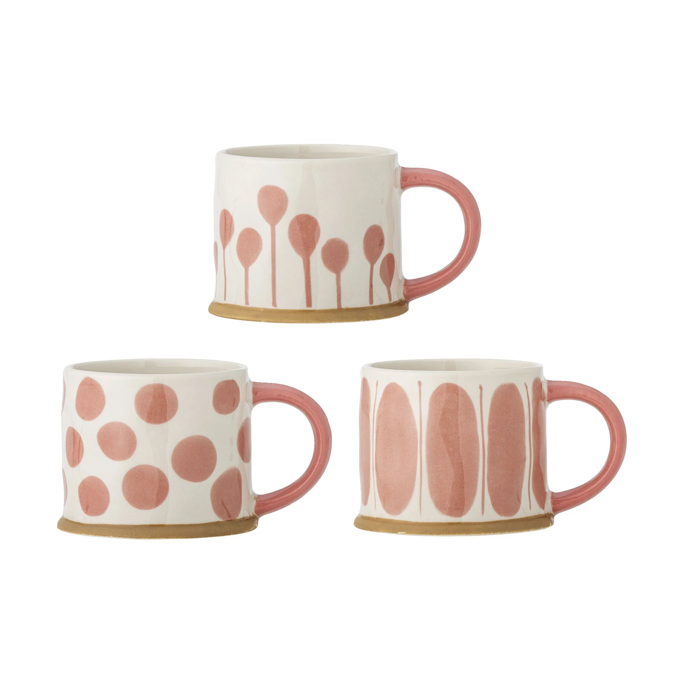 Creative Collection Krus og kopper med hank Linora Krus - 3 stk. i Rose, 1
