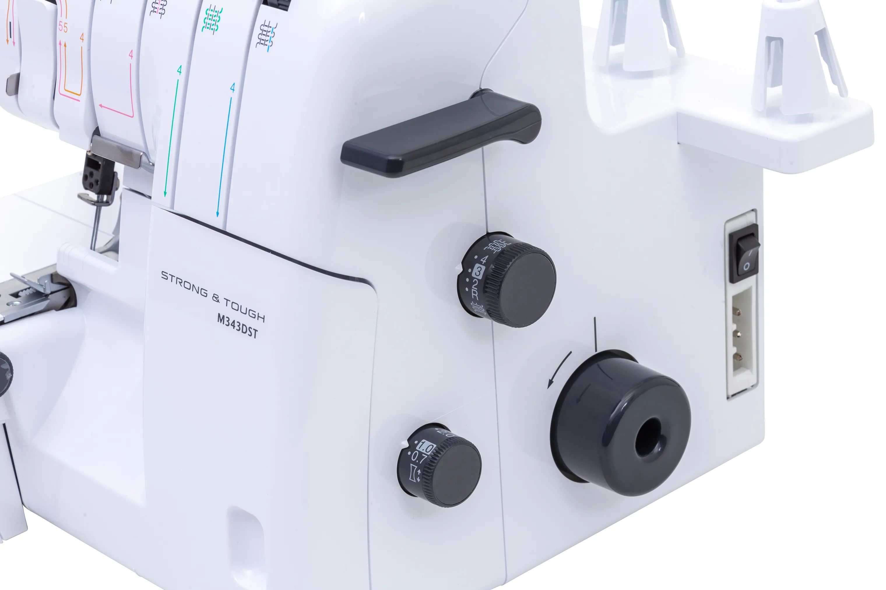 Brother Symaskiner Overlock Symaskine M343DST i Hvid, 2