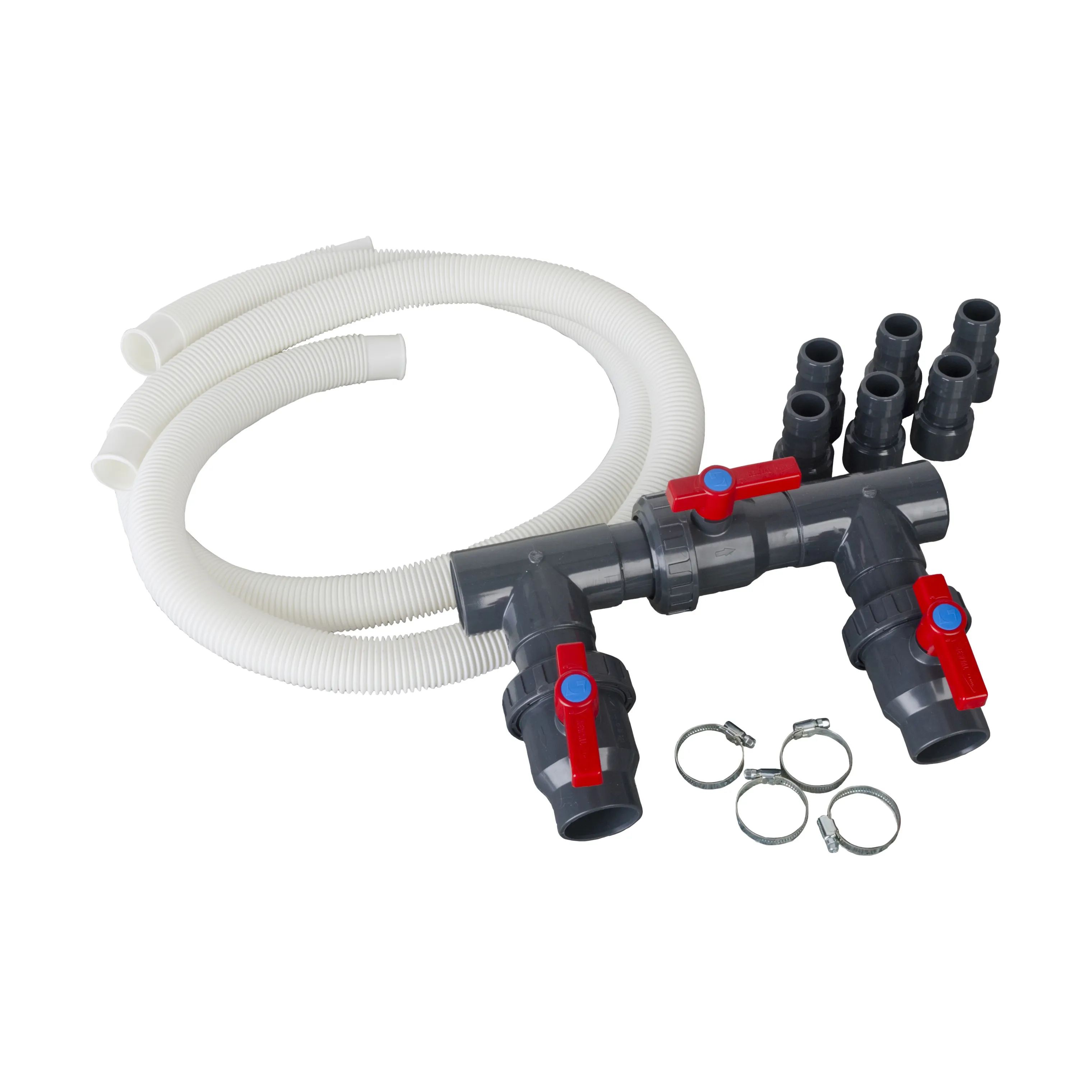 Swim & Fun Poolrengøring Gre by Swim & Fun Gre By-Pass Kit - 15 dele i Multifarvet, 1