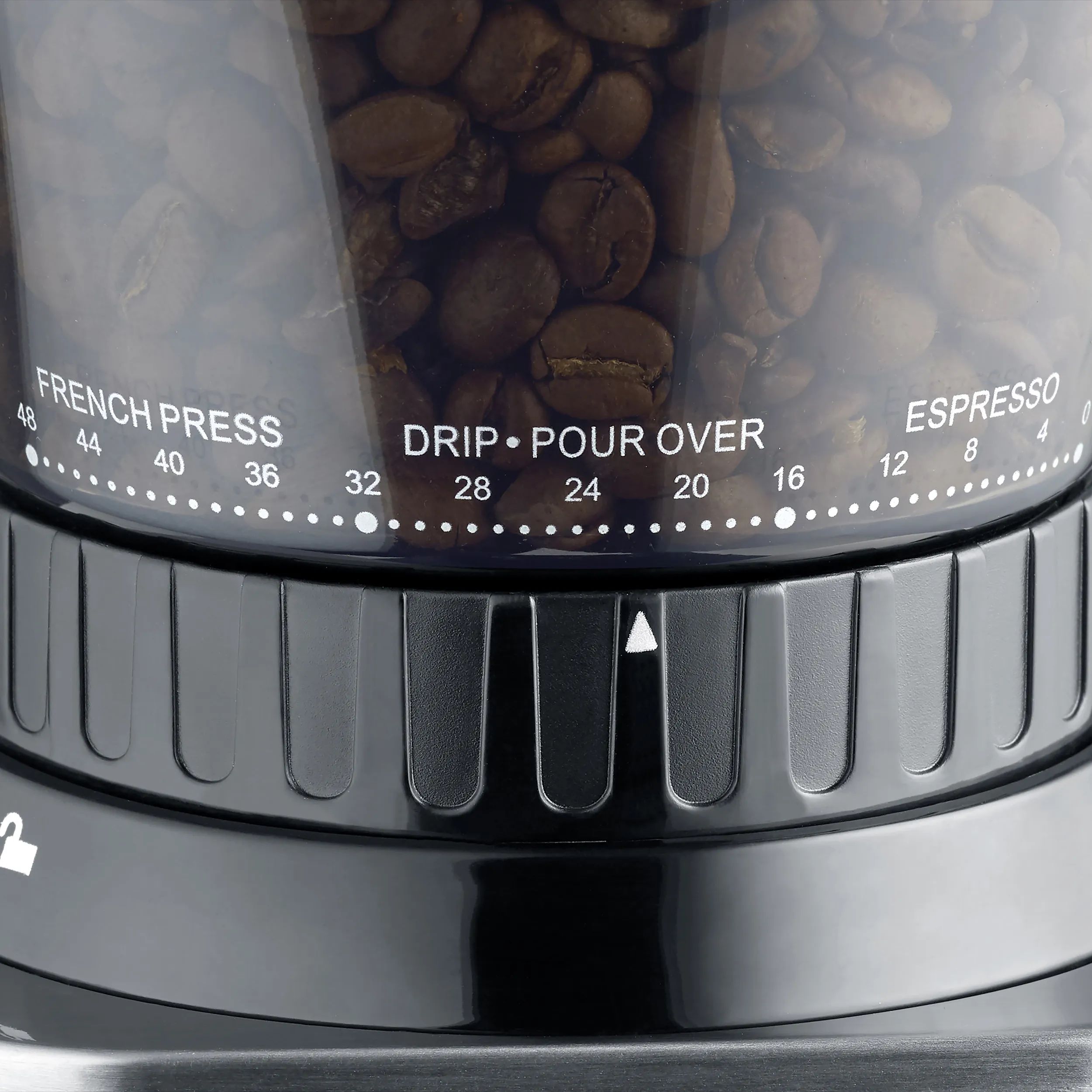 Caso Kaffekværne Baristachef Inox Kaffekværn CS1834 i Sølv, 3