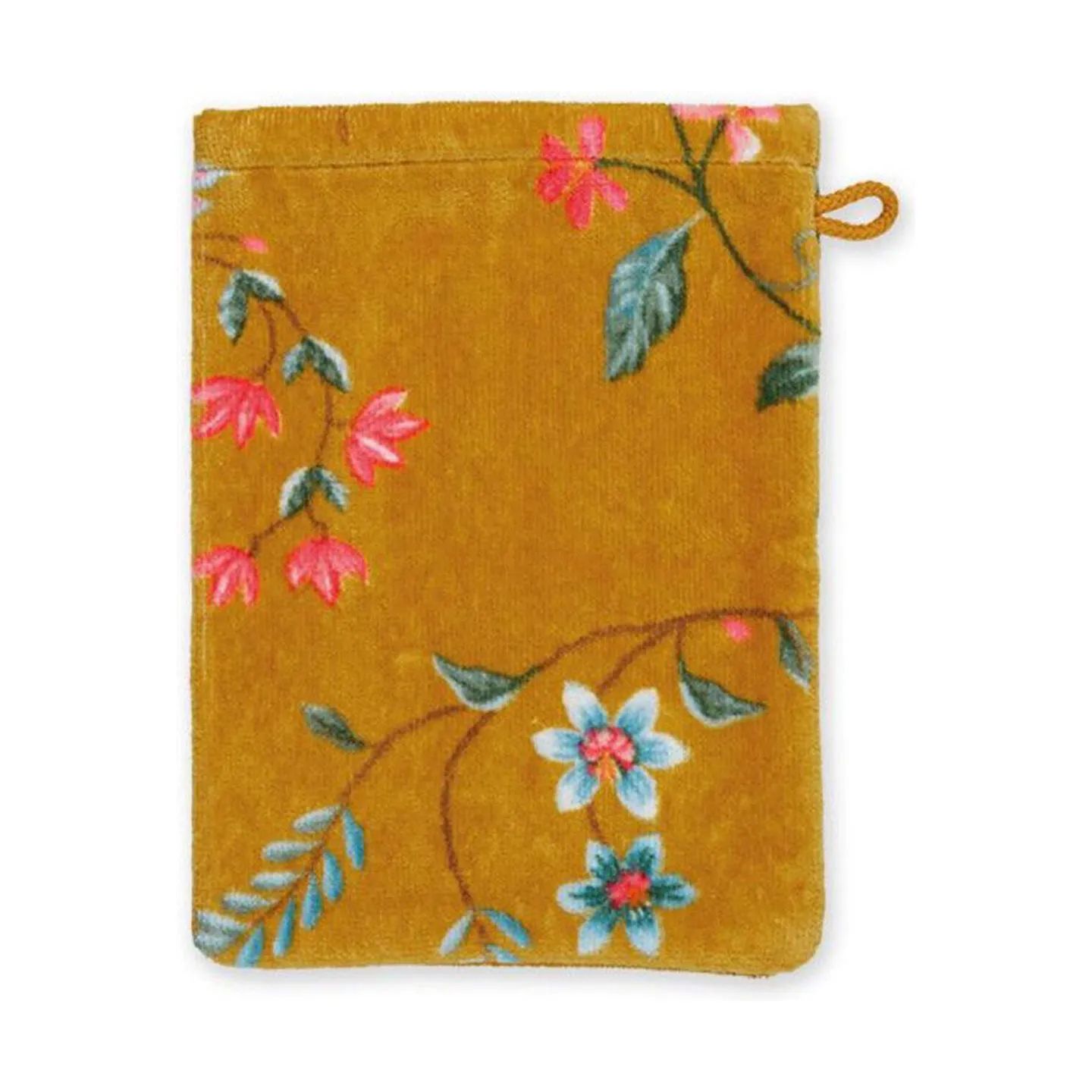 PIP Studio Vaskeklude Les Fleurs Vaskehandske i Yellow, 1