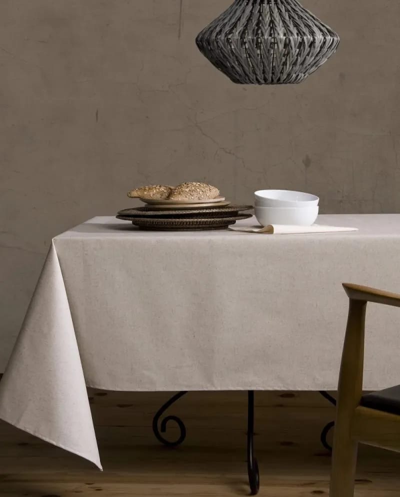 Atenas Duge Lino Dug i Beige, B150 x L250 cm, 2