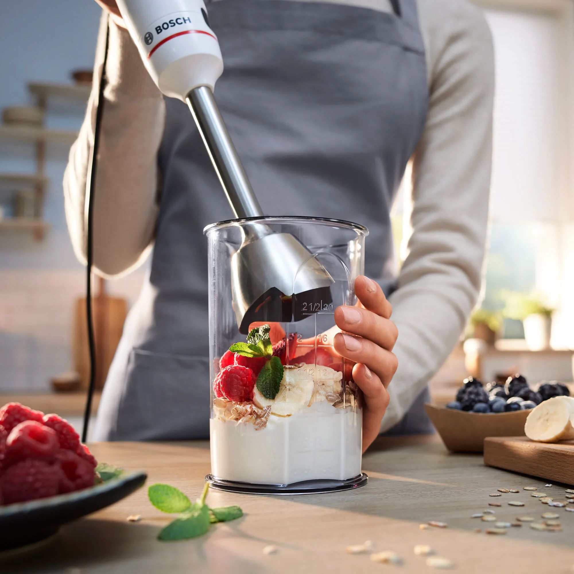Bosch Stavblendere ErgoMaster S4 Stavblender i Hvid, 9