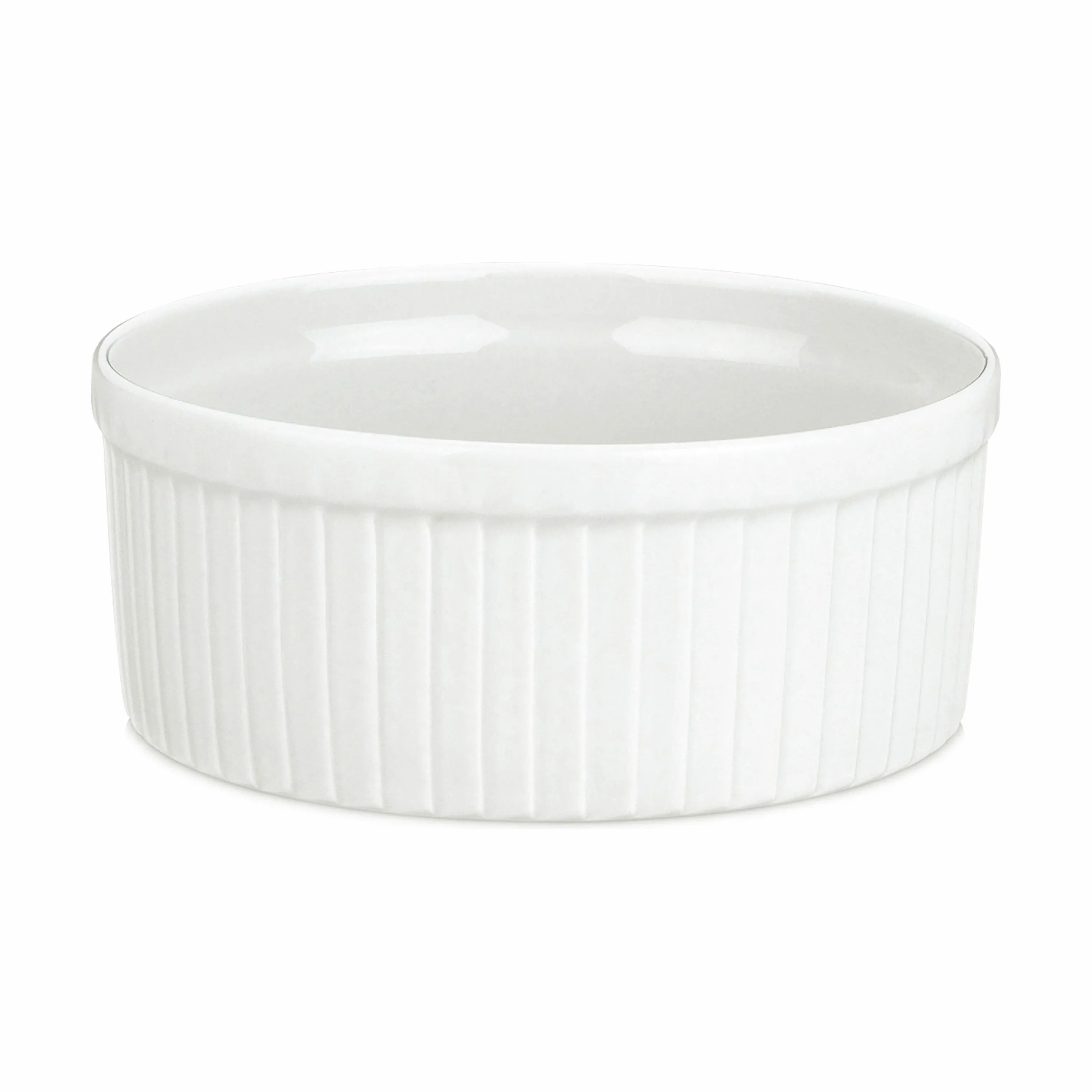 Pillivuyt Ramekiner Souffléform Nr. 5 i Hvid, 10 cm, 1