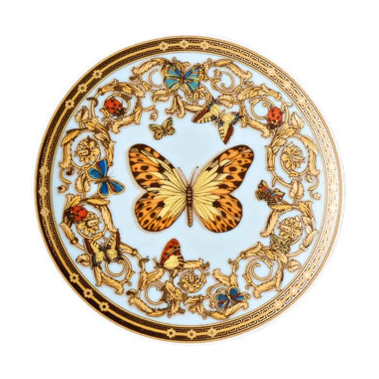 Versace Kagetallerkener Le Jardin Sidetallerken i Multifarvet, 1
