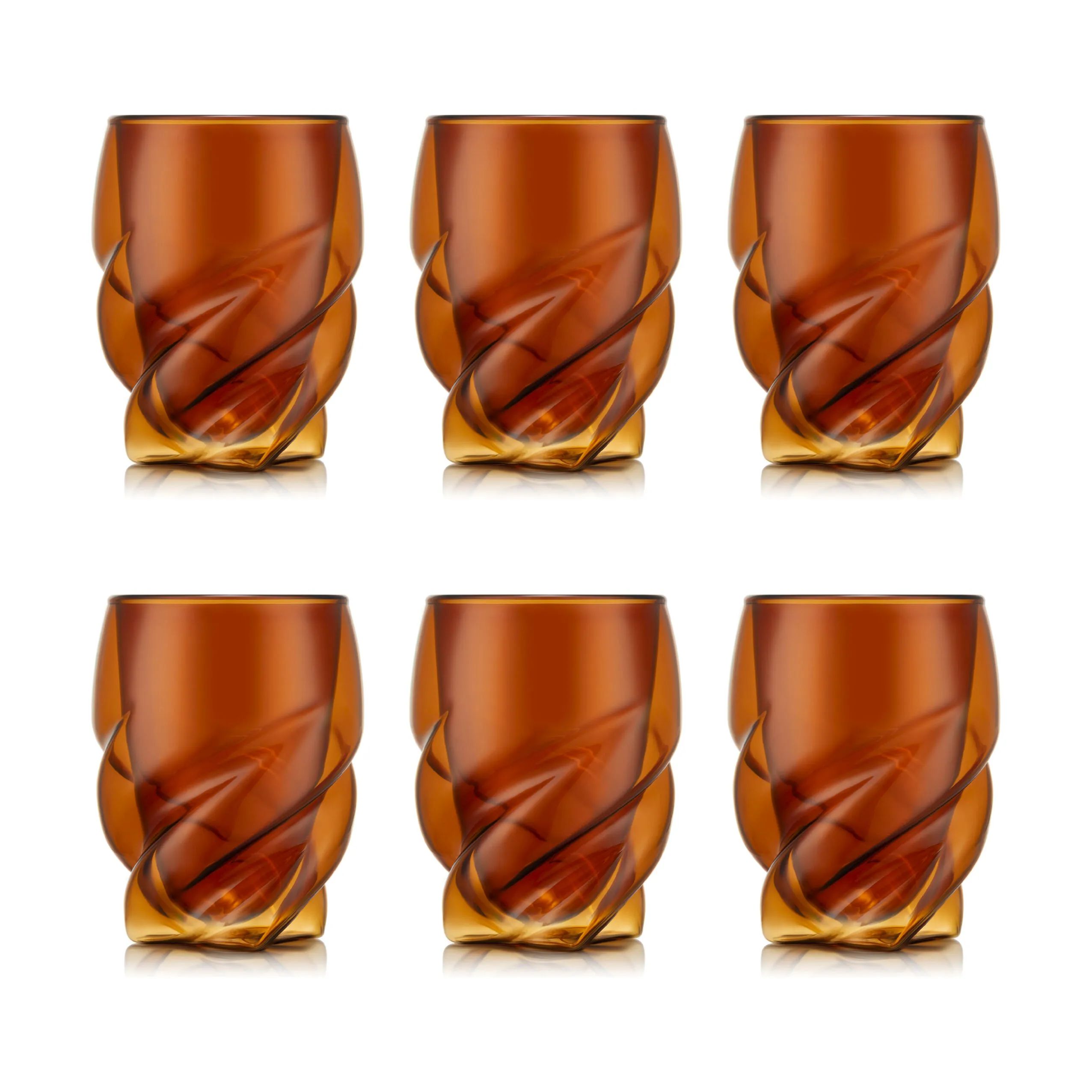 Bodum Vandglas Pavina Paris Vandglas - 6 stk. i Orange, 1