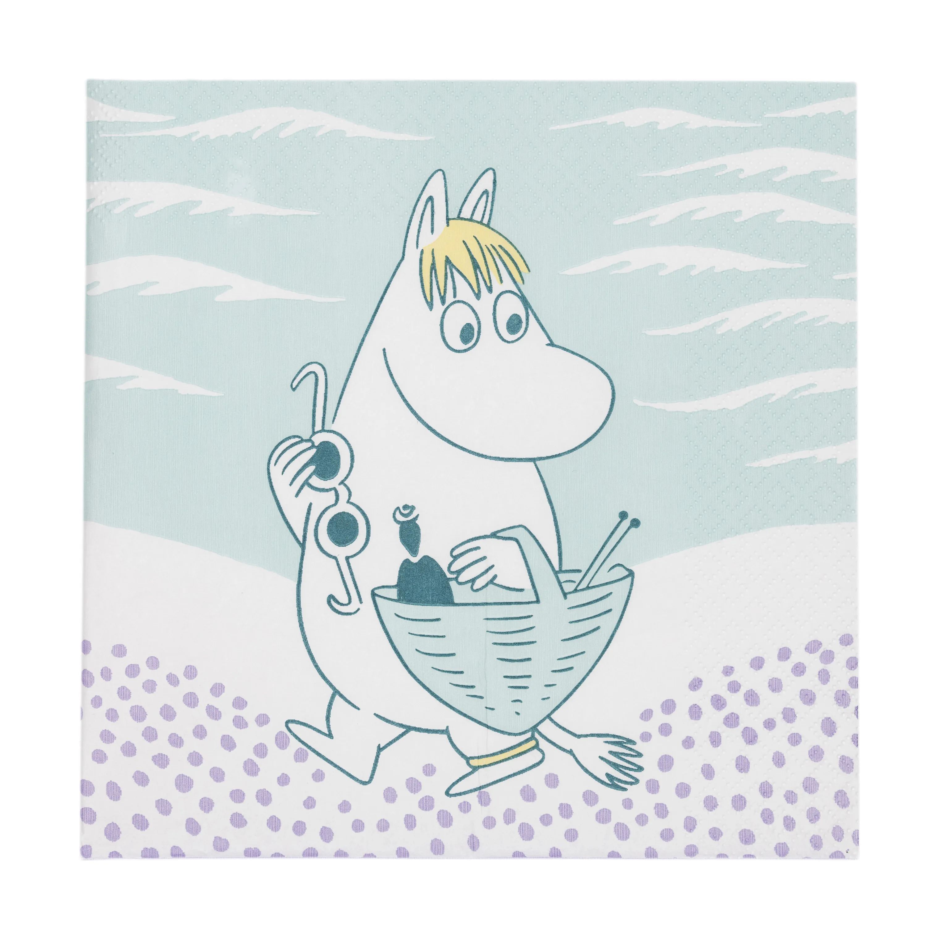 Moomin Arabia Papirservietter Moomin sæson Papirserviet - 12 stk. i Multifarvet, 1
