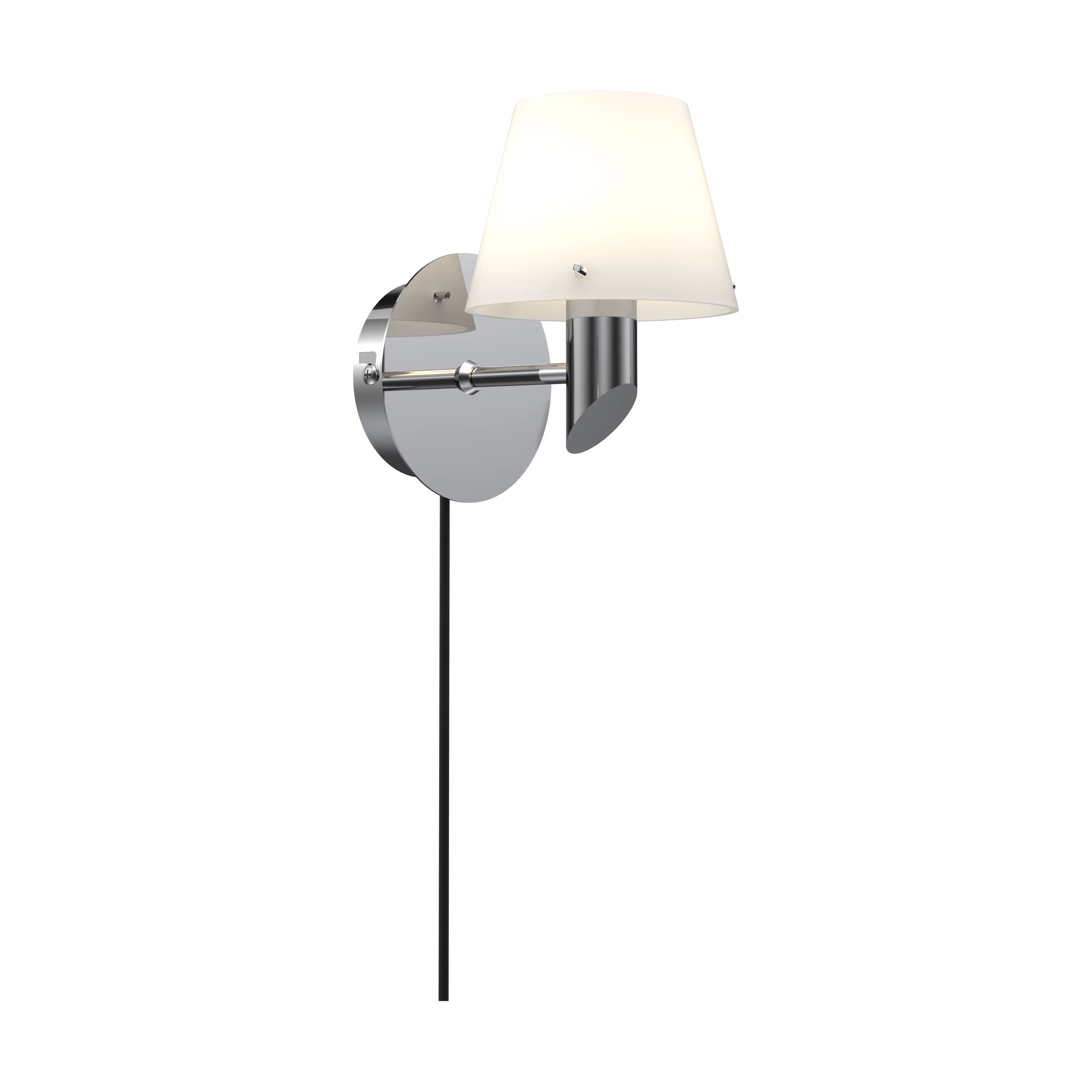 Herstal Væglamper Gil Væglampe i Krom/Opal glas, 1