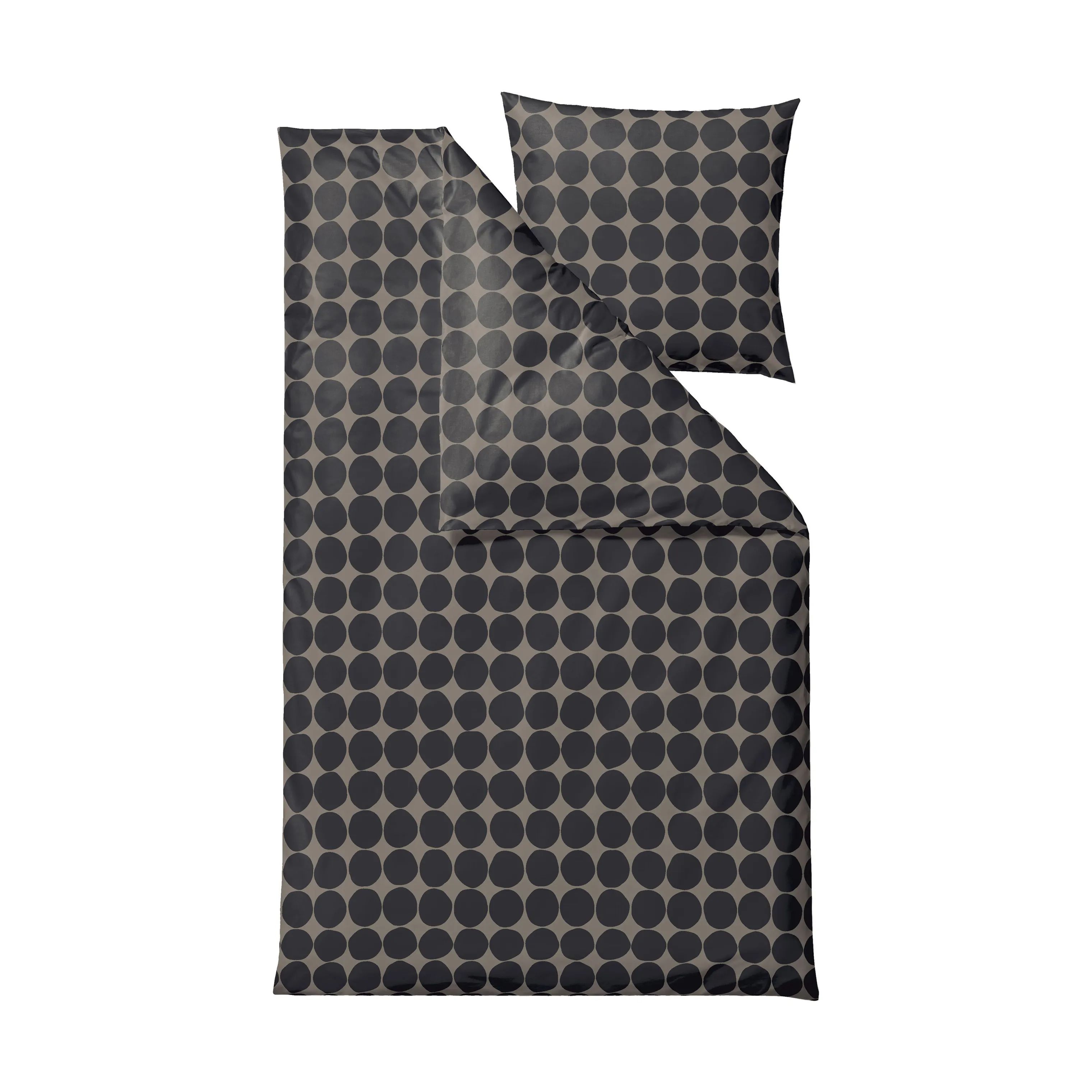 Södahl Sengetøj Bubbles Sengesæt i Taupe, B140 x L200 cm, 1