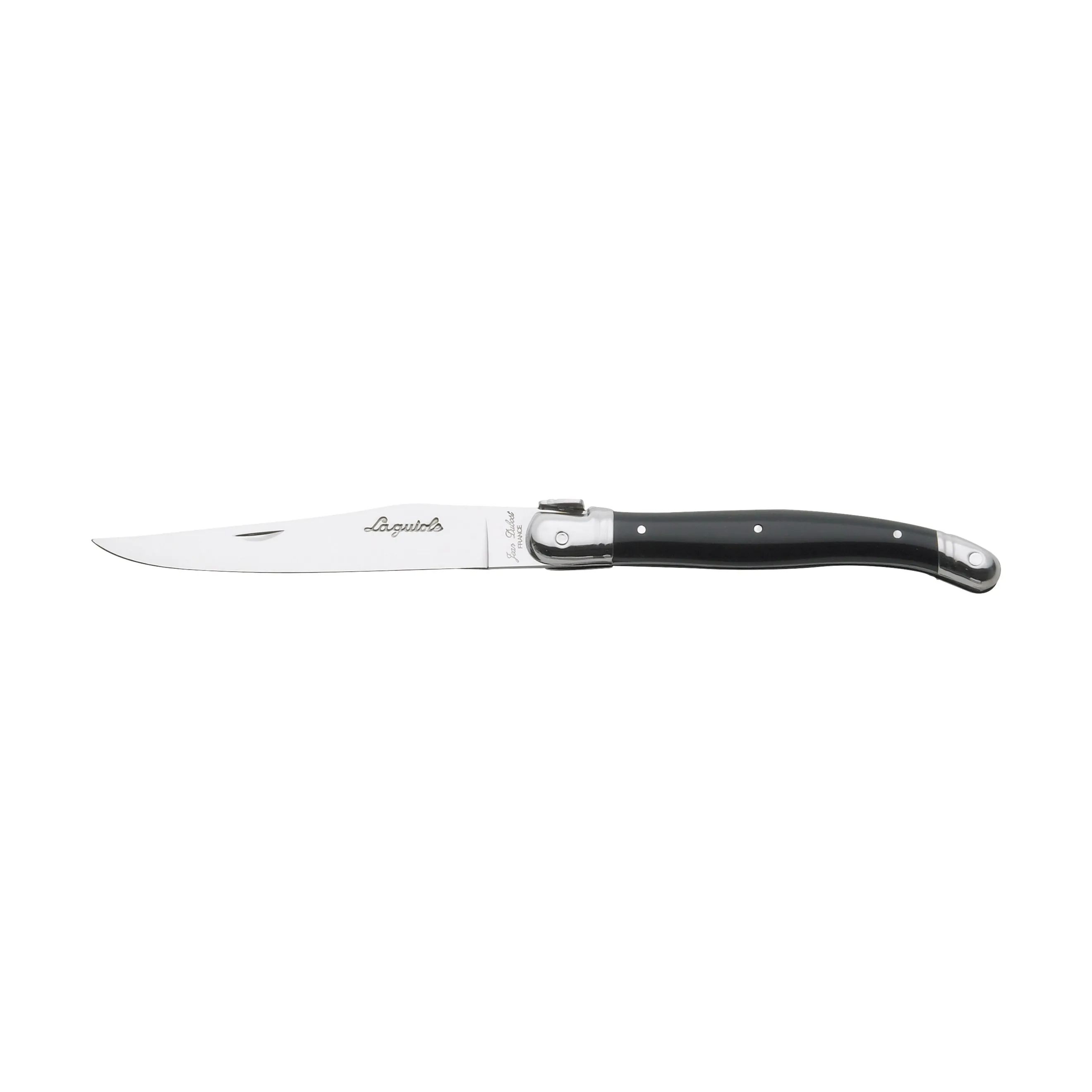 Jean Dubost Bordknive Laguiole Kniv i Black, 23,5 cm, 1