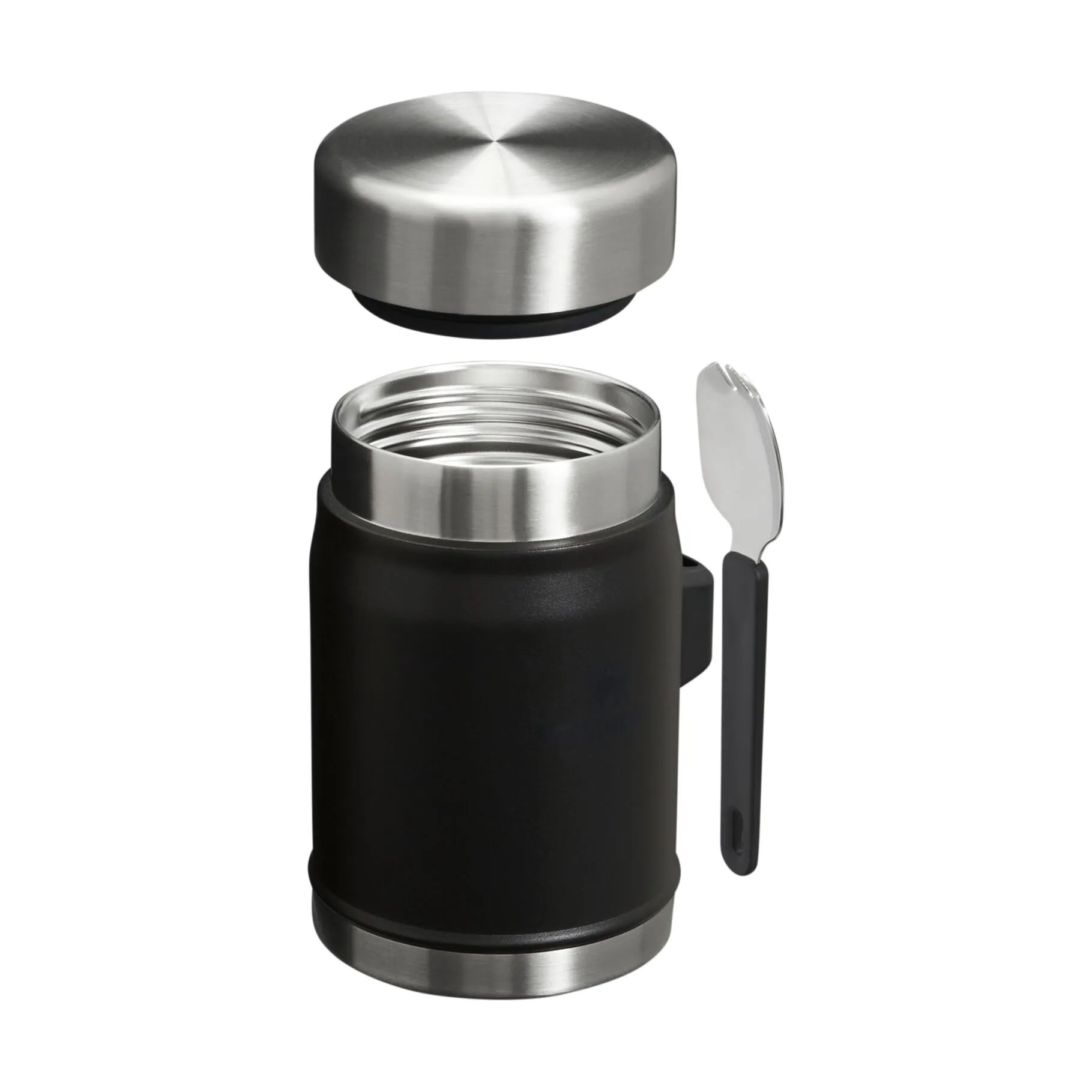 Stanley To go kopper Classic Madtermokande inkl. Ske i Sort, 3