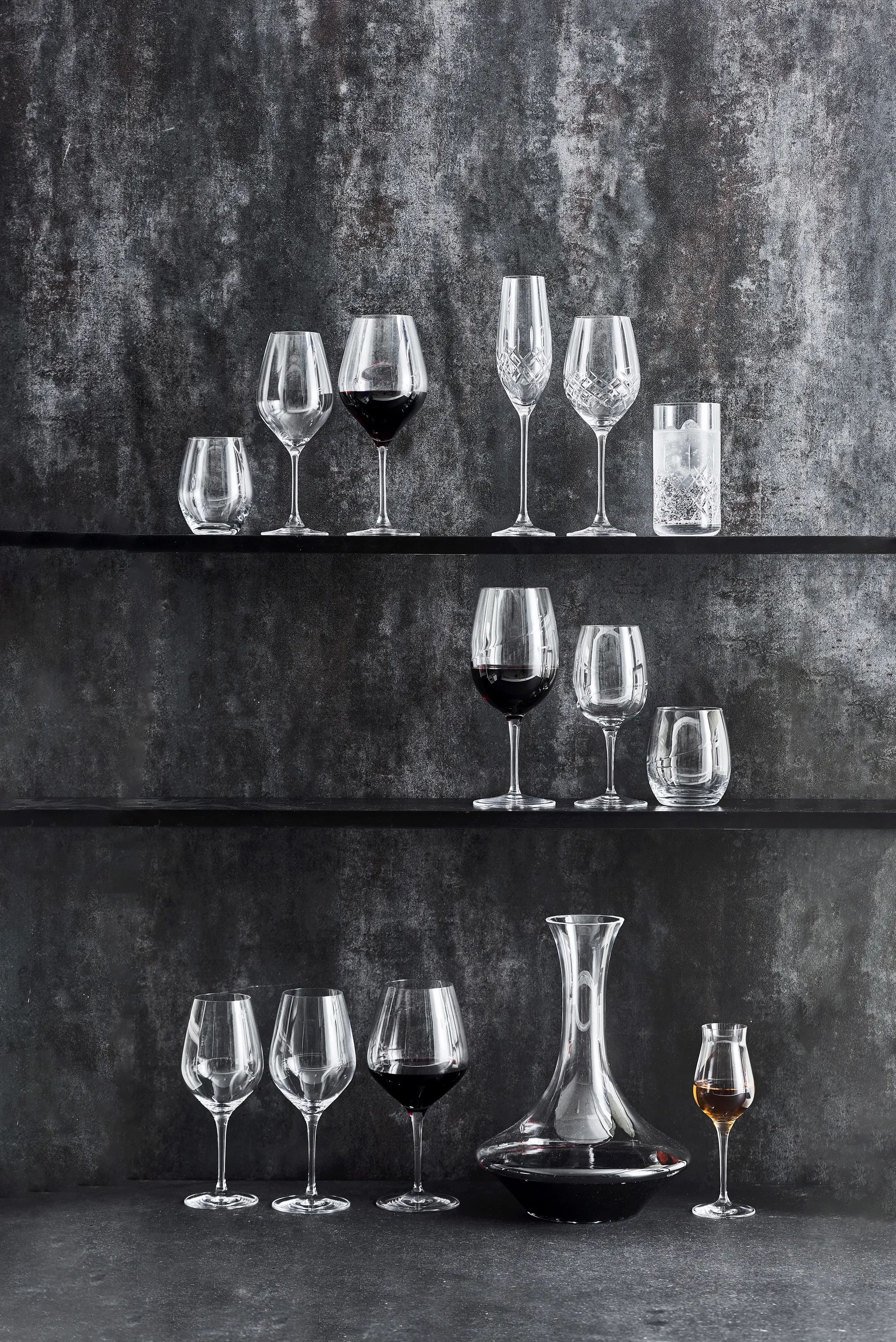 Spiegelau Rødvinsglas Authentis Rødvinsglas - 4 stk. i Klar, 48 cl, 2