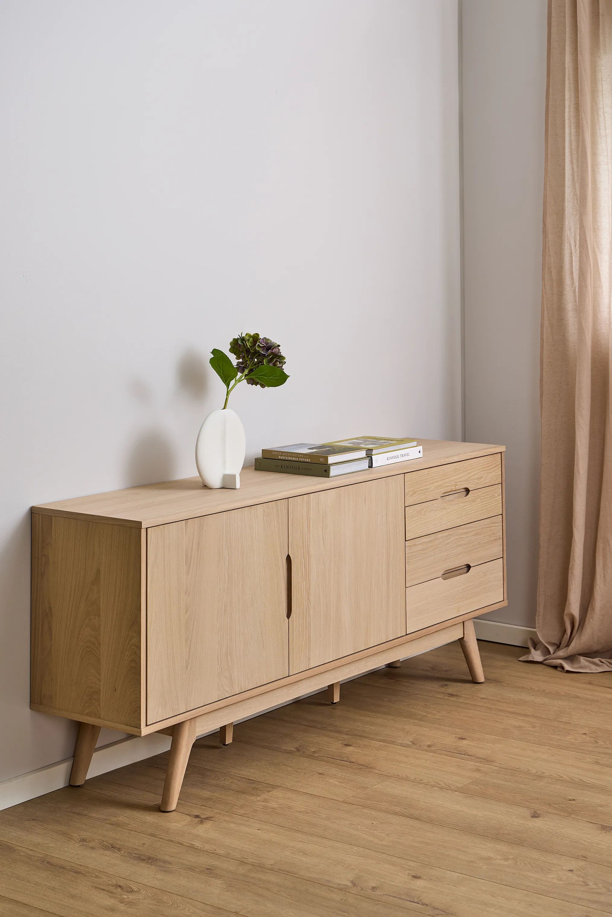 CASA Living Kommoder Marte Skænk i Hvid, 3