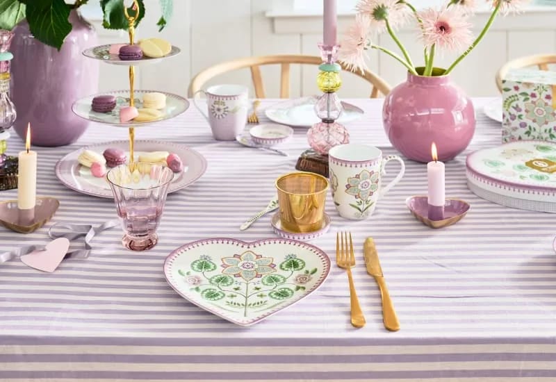 PIP Studio Kronelysestage Lily & Lotus Lysestage - 2 stk. i Lilac, 3