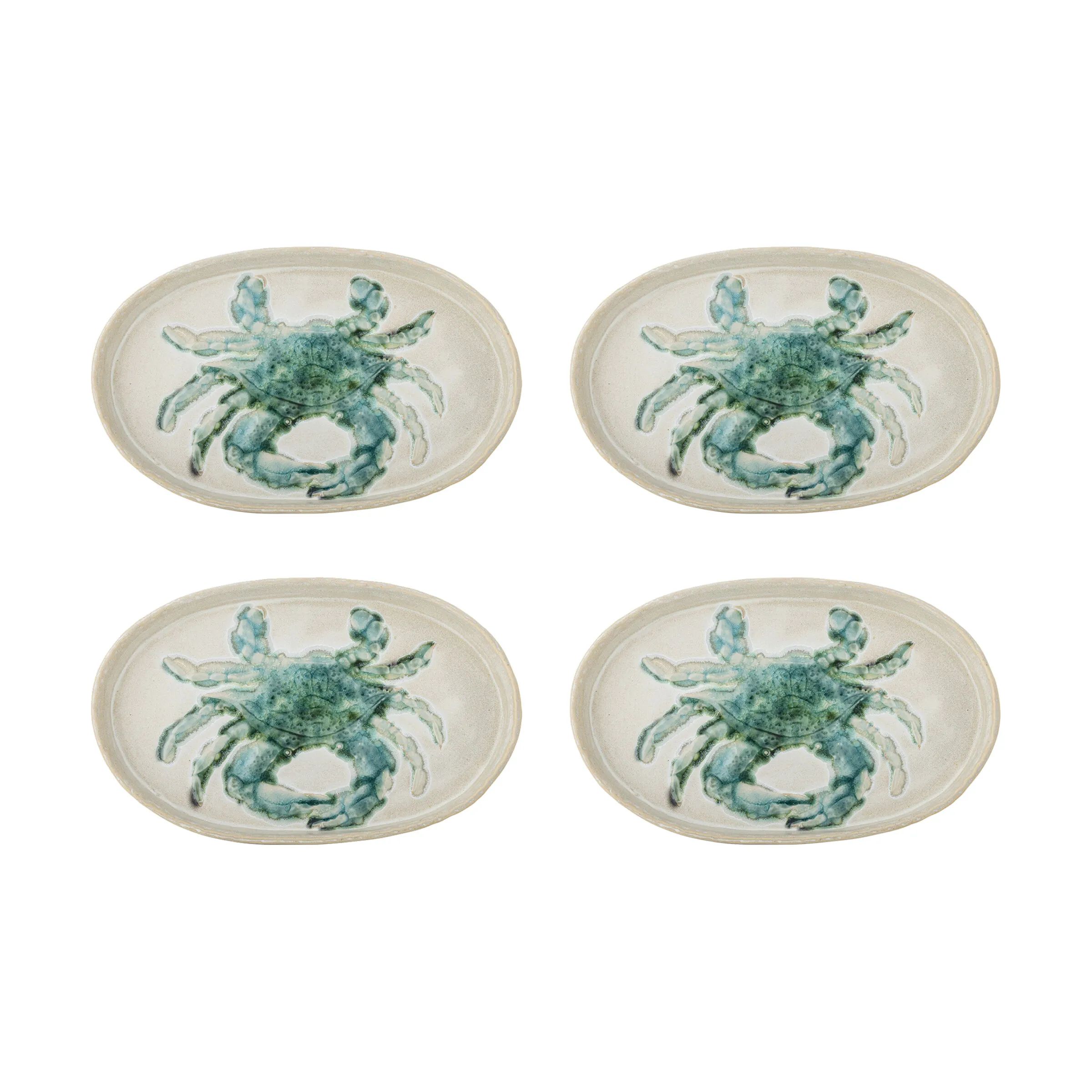 Creative Collection Asietter Hadden Asiet - 4 stk. i Green, 1