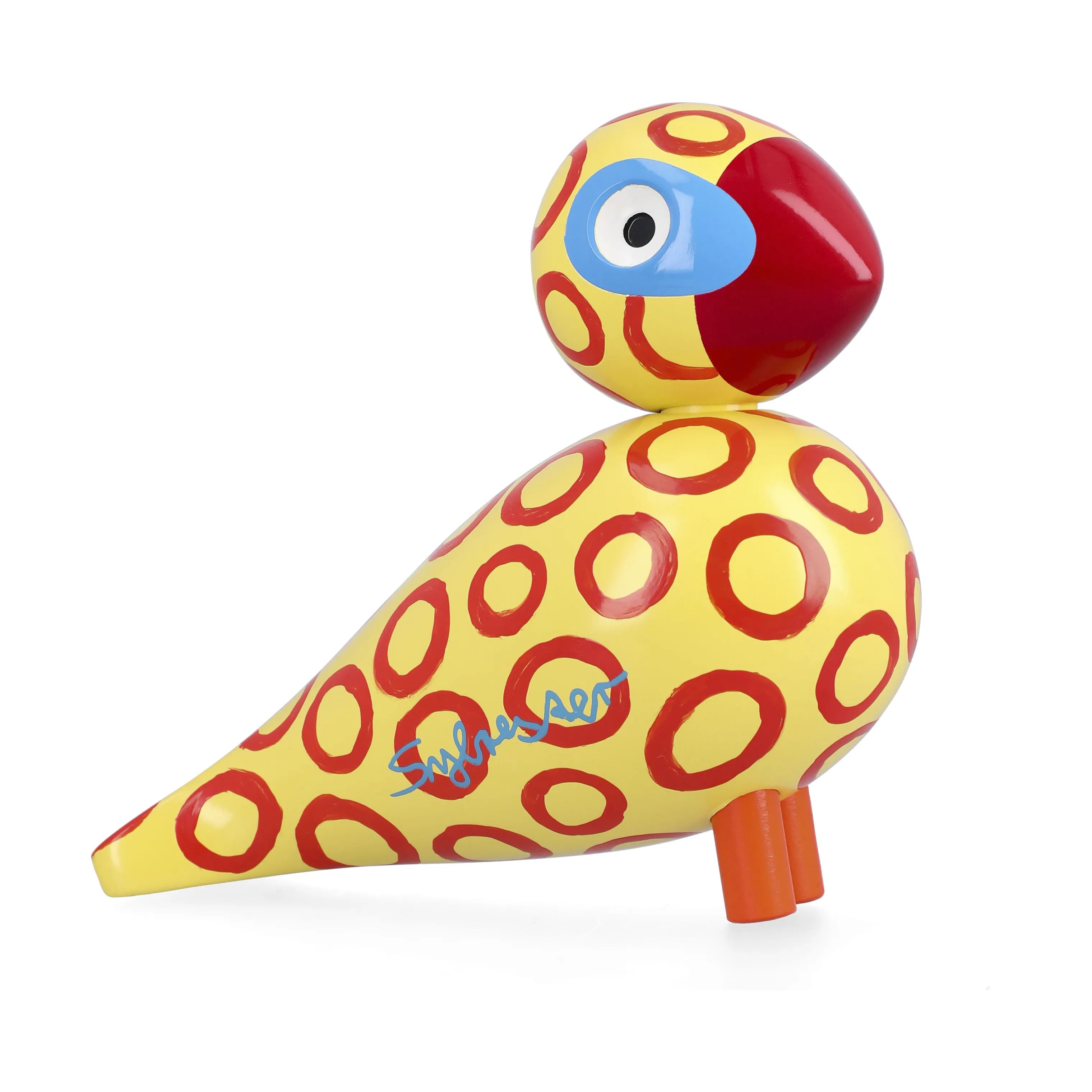 Kay Bojesen Dyrefigurer Birds Sangfugl x Leif Sylvester - Blue Eyes i Blue Eyes, 1