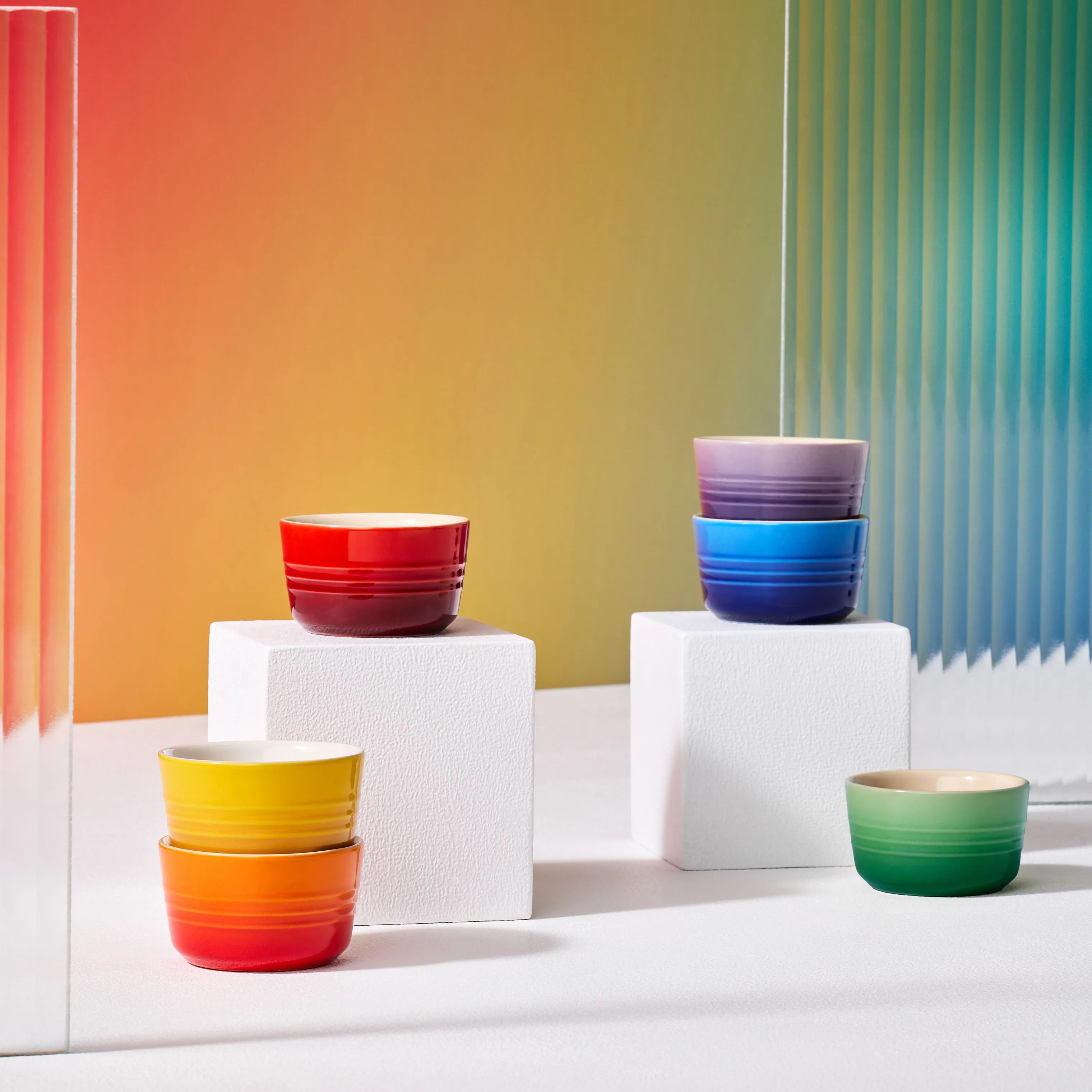 Le Creuset Ramekiner Rainbow Ramekiner - 6 stk. i Rainbow, 2