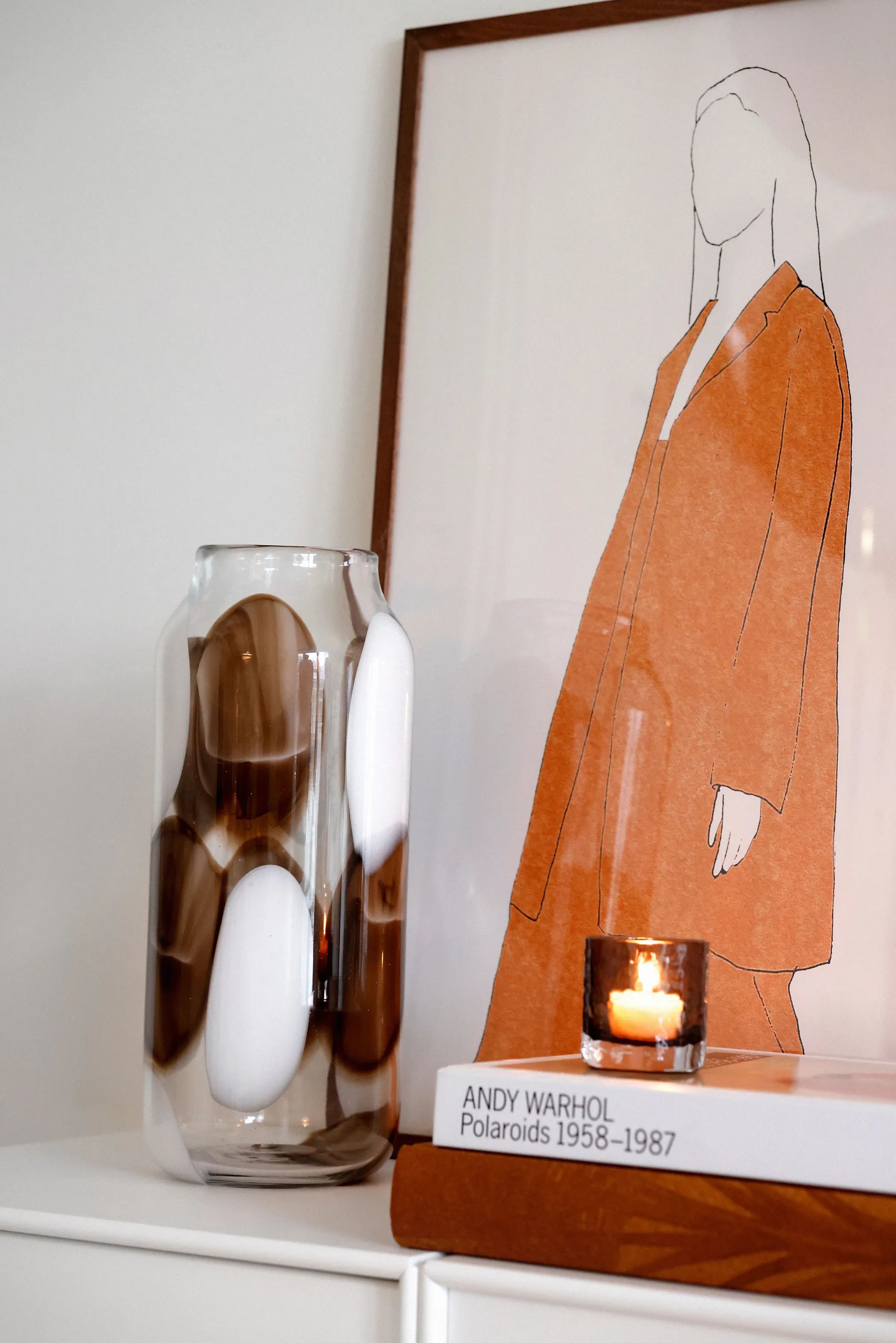 CASA Living Vaser Glasvase i 37 cm, 2