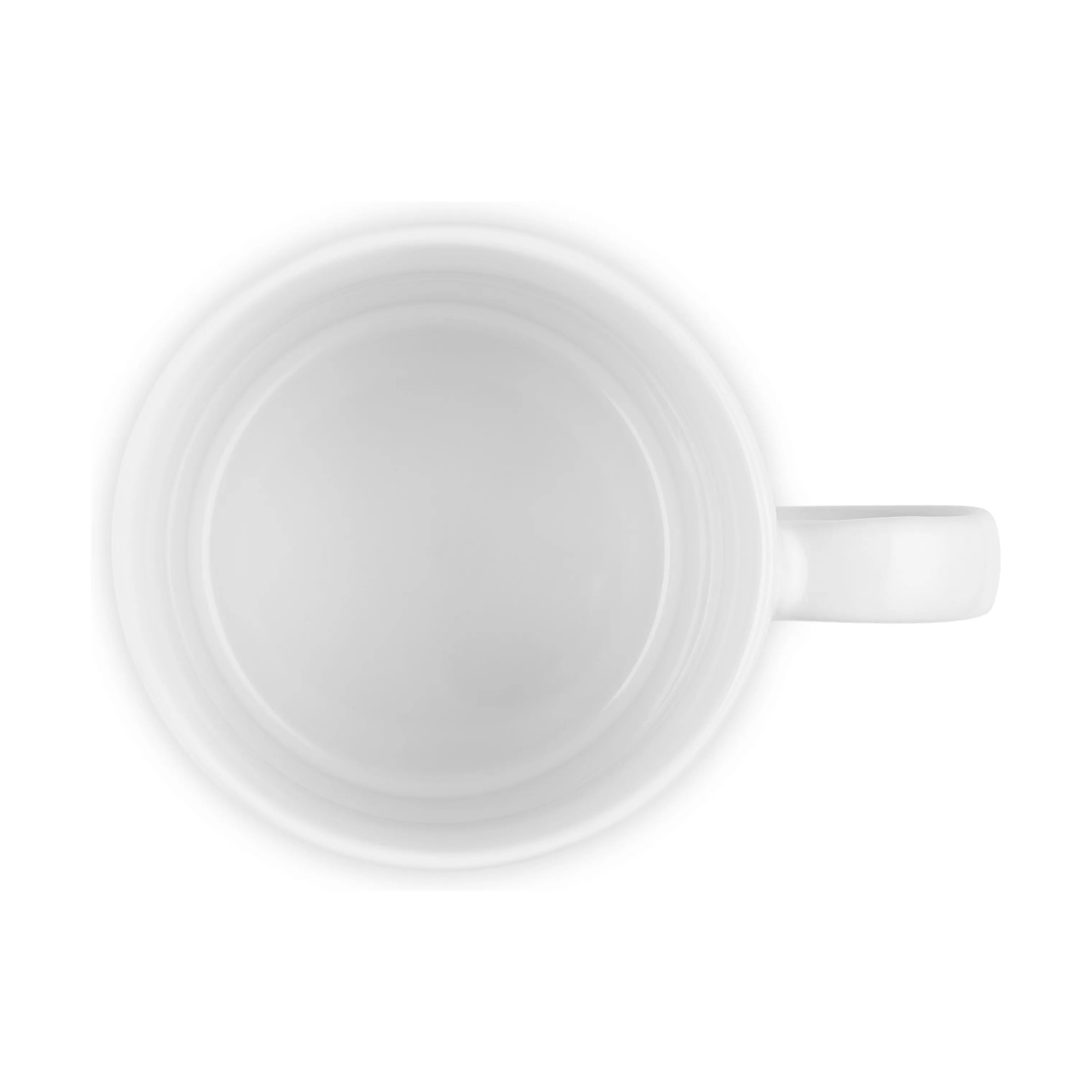 Le Creuset Krus og kopper med hank Krus i White, 35 cl, 6