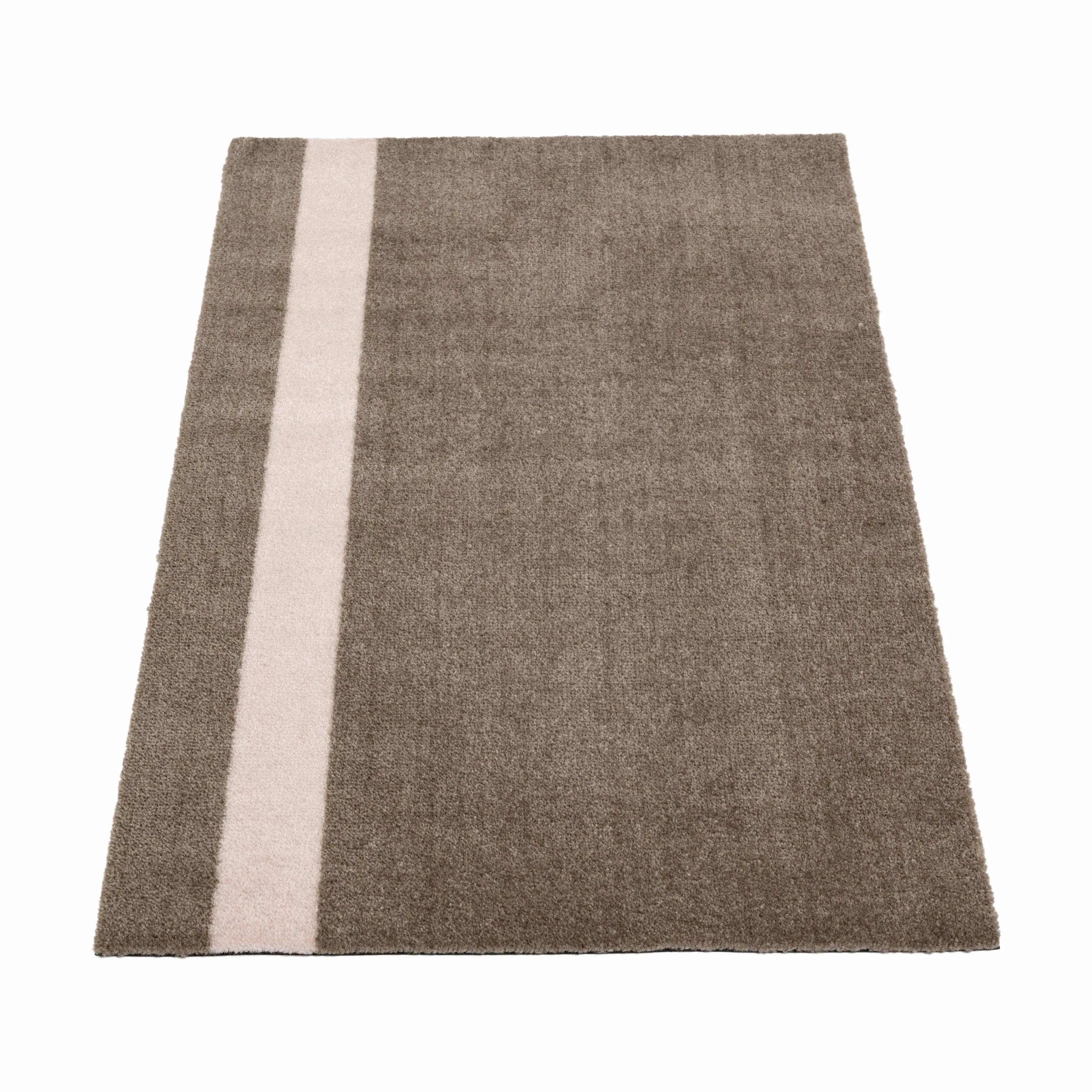 Tica Copenhagen Dørmåtter Stripes Vertikal Gulvmåtte i sand/rosa, B60 x L90 cm, 4