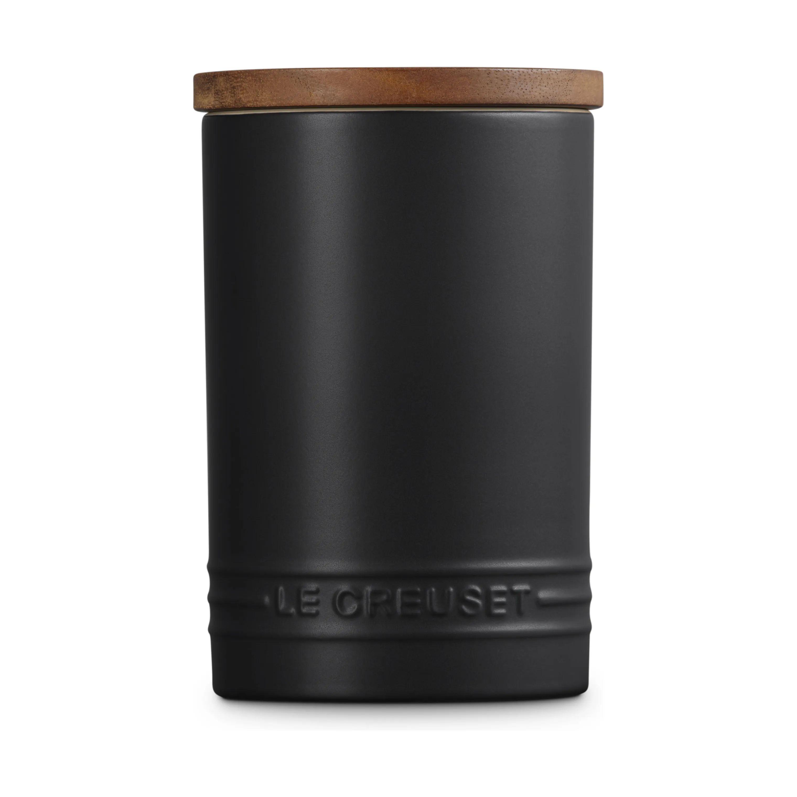 Le Creuset Opbevaringskrukker Signature Opbevaringskrukke m. Låg i Matte Black, 770 ml, 5
