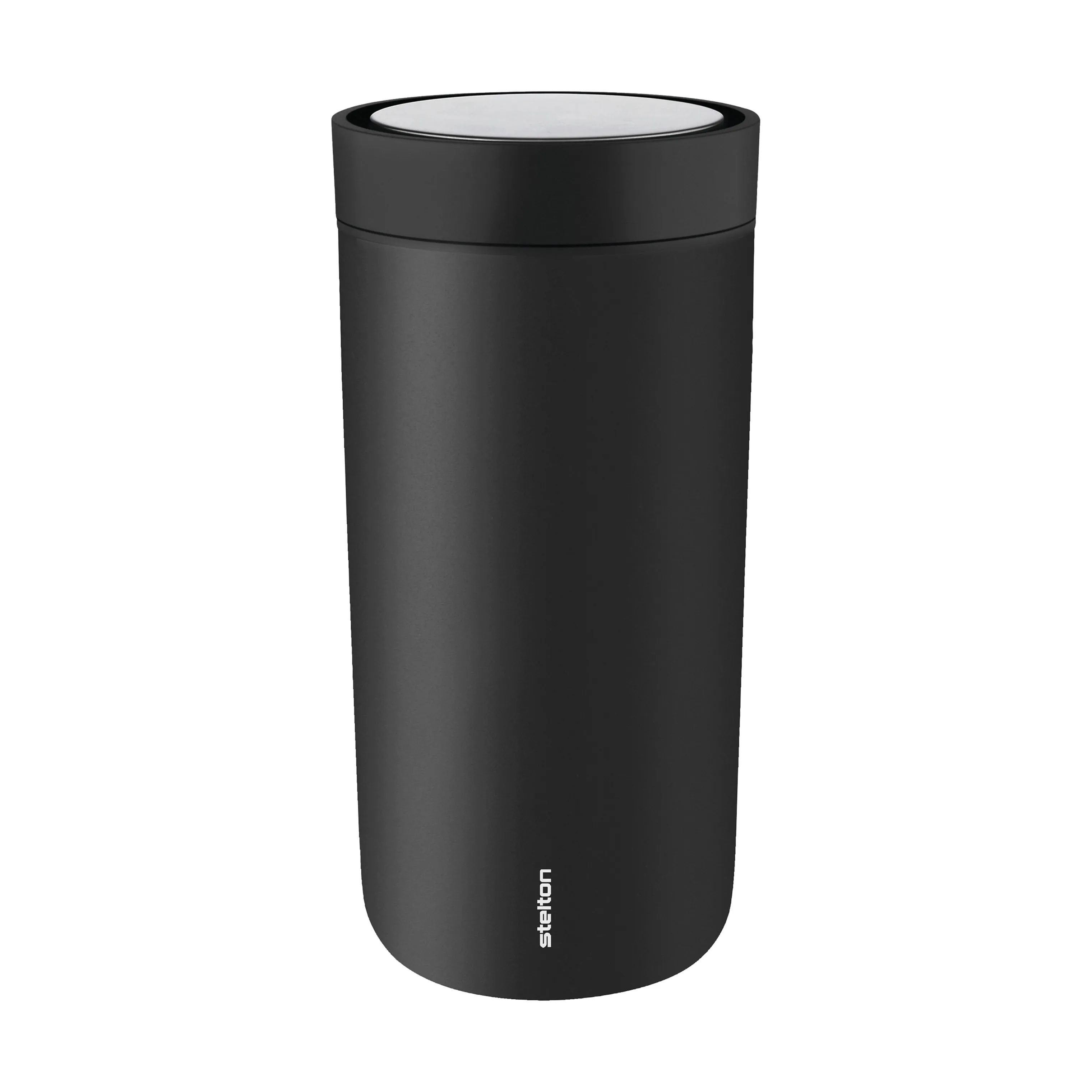 Stelton Termoflasker Drink-It To-Go Click Termokop i soft black, 40 cl, 1