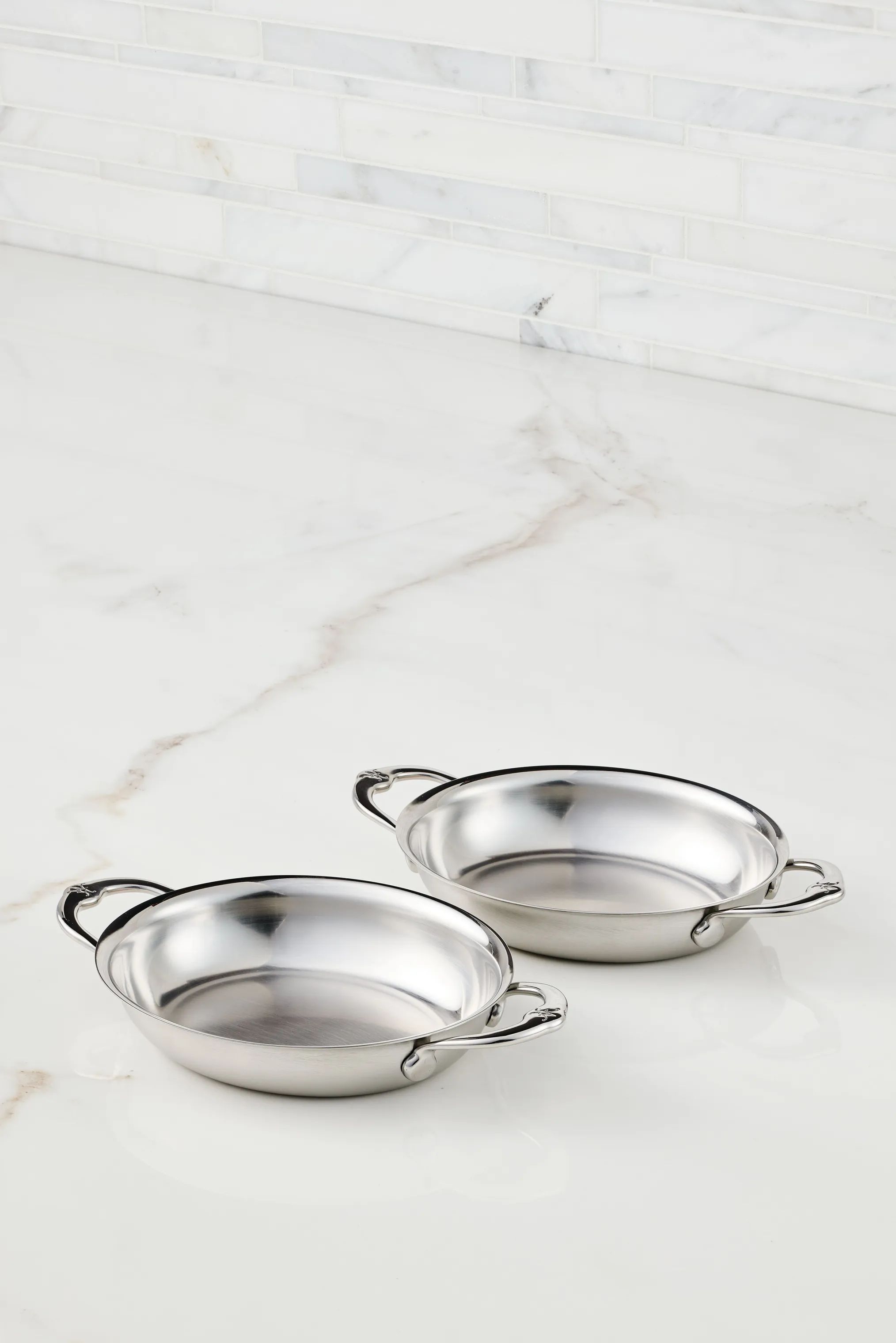 Hestan Ovnfaste fade Provisions Fad - 2 stk. i Rustfrit Stål, 5