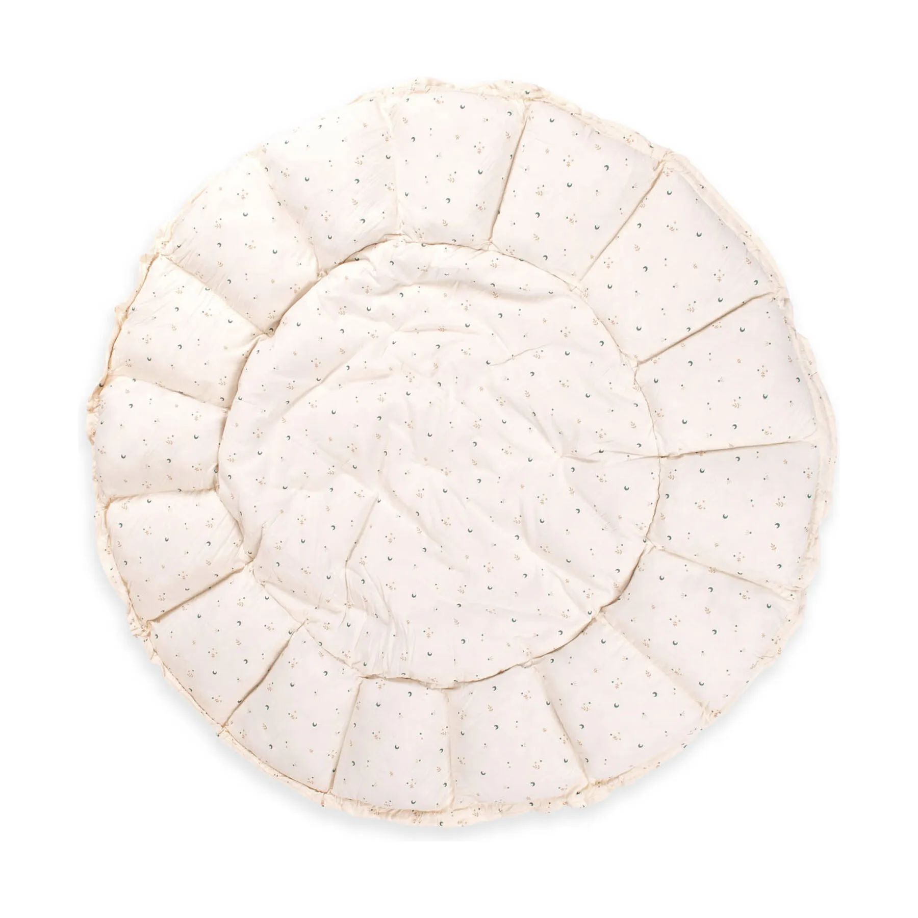 Play&Go Til børneværelset Bloom Babynest Legemåtte i Beige m måne, 4