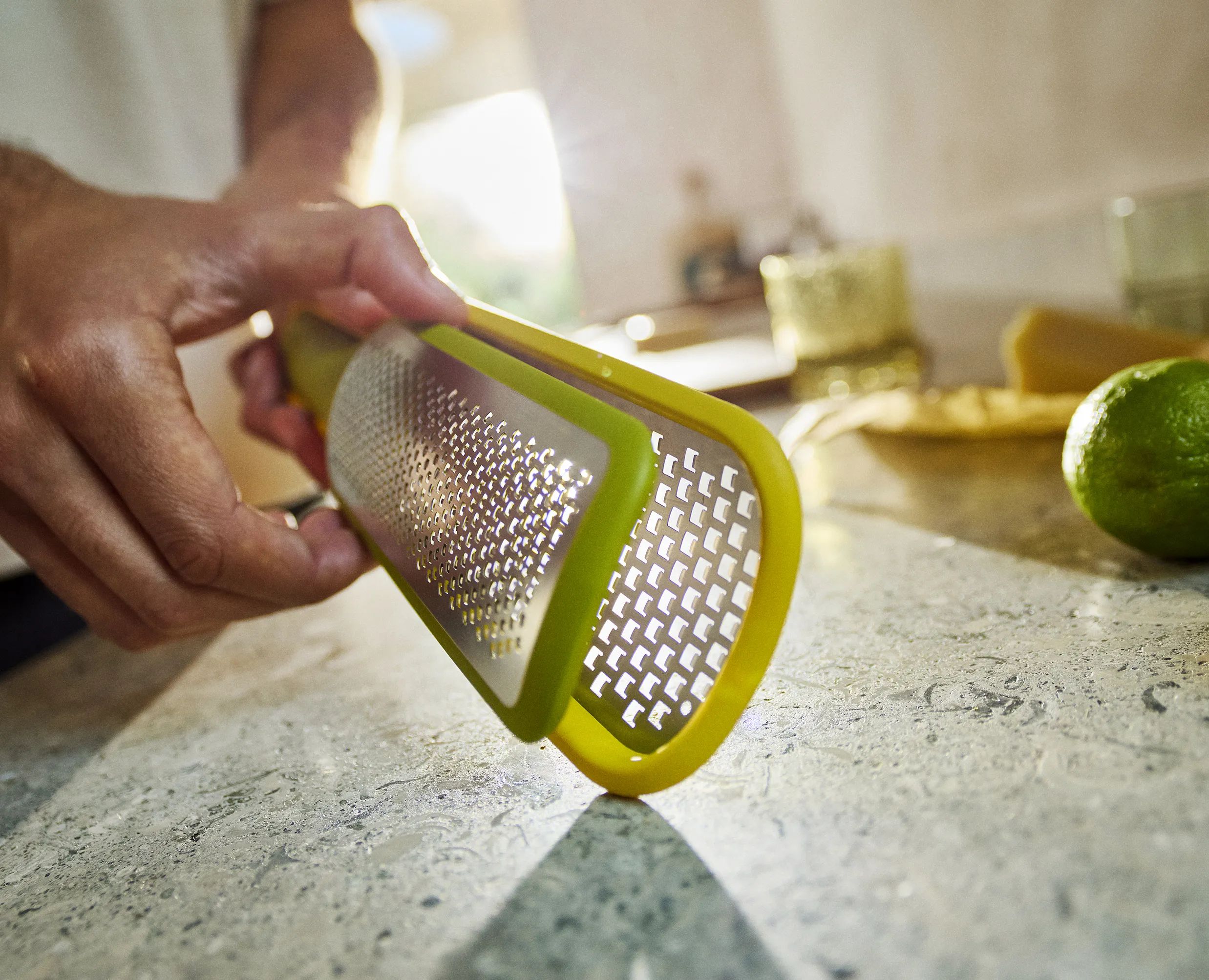 Joseph Joseph Rivejern Nest Grate & Zest Rivejernsæt - 2 dele i Green/Yellow, 6