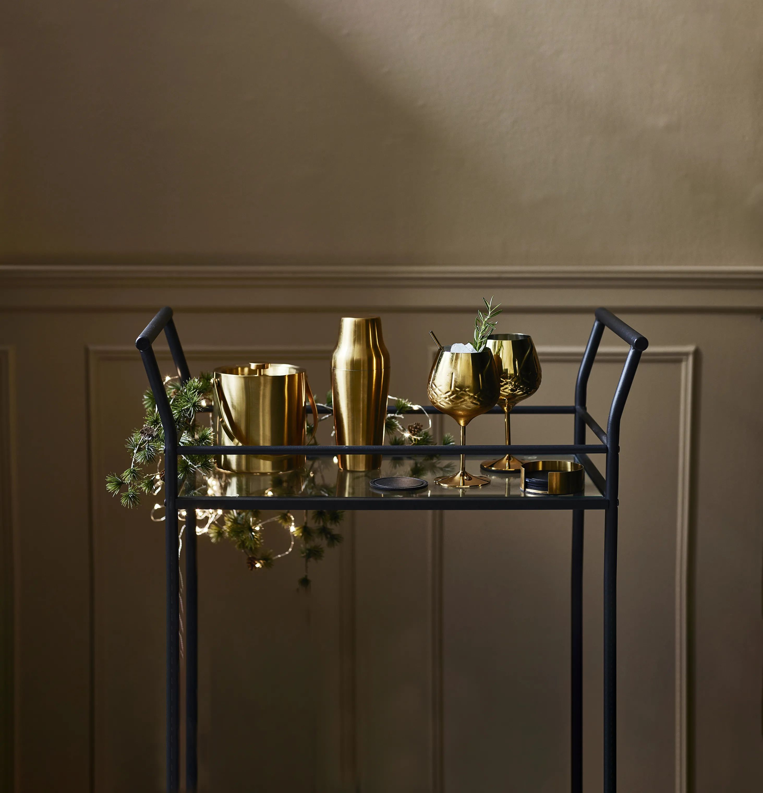 Mixology by CASA Living Shakere MIXOLOGY Parisian Shaker i Guldfarvet, 5