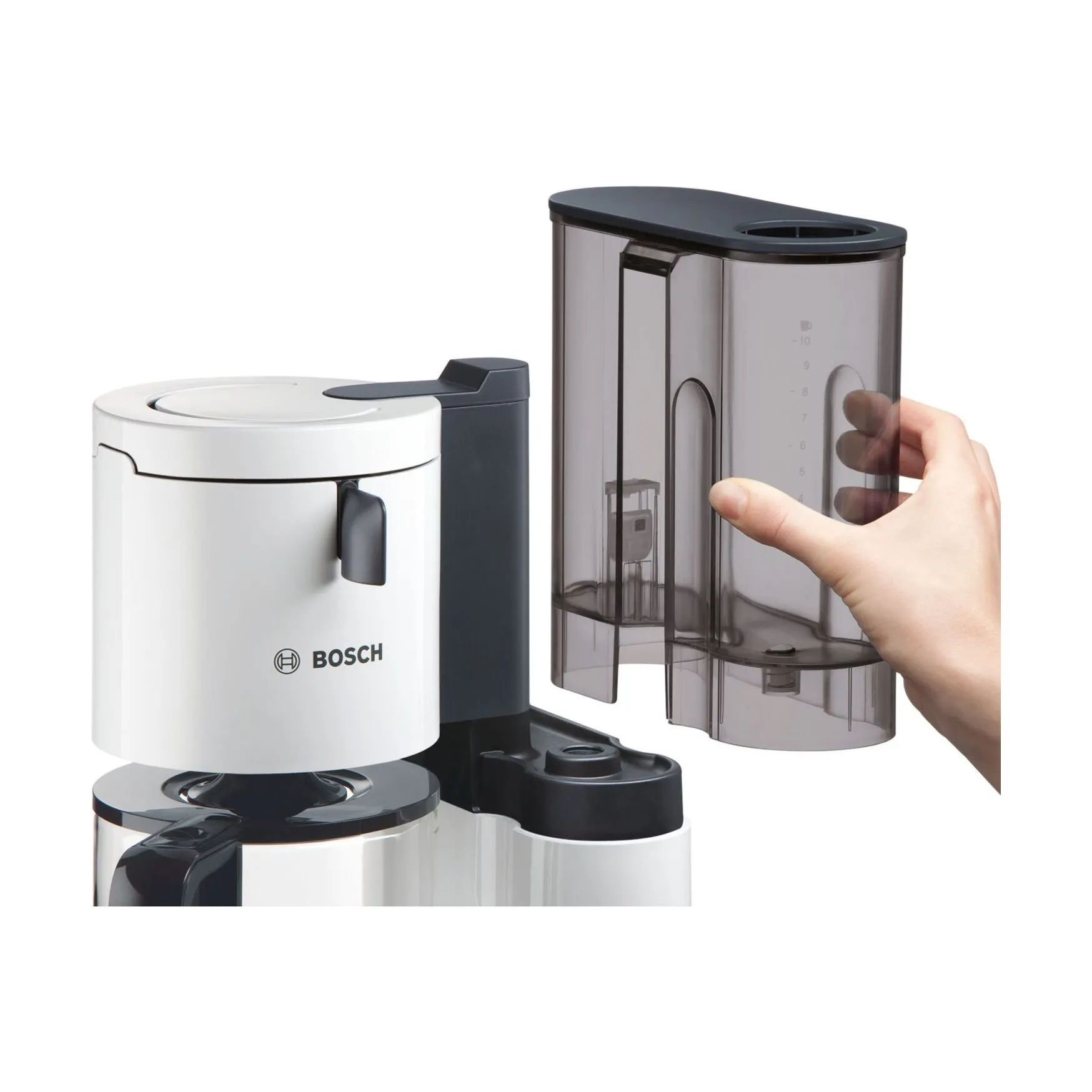 Bosch Kaffemaskiner Styline Kaffemaskine TKA8011 i Hvid, 3