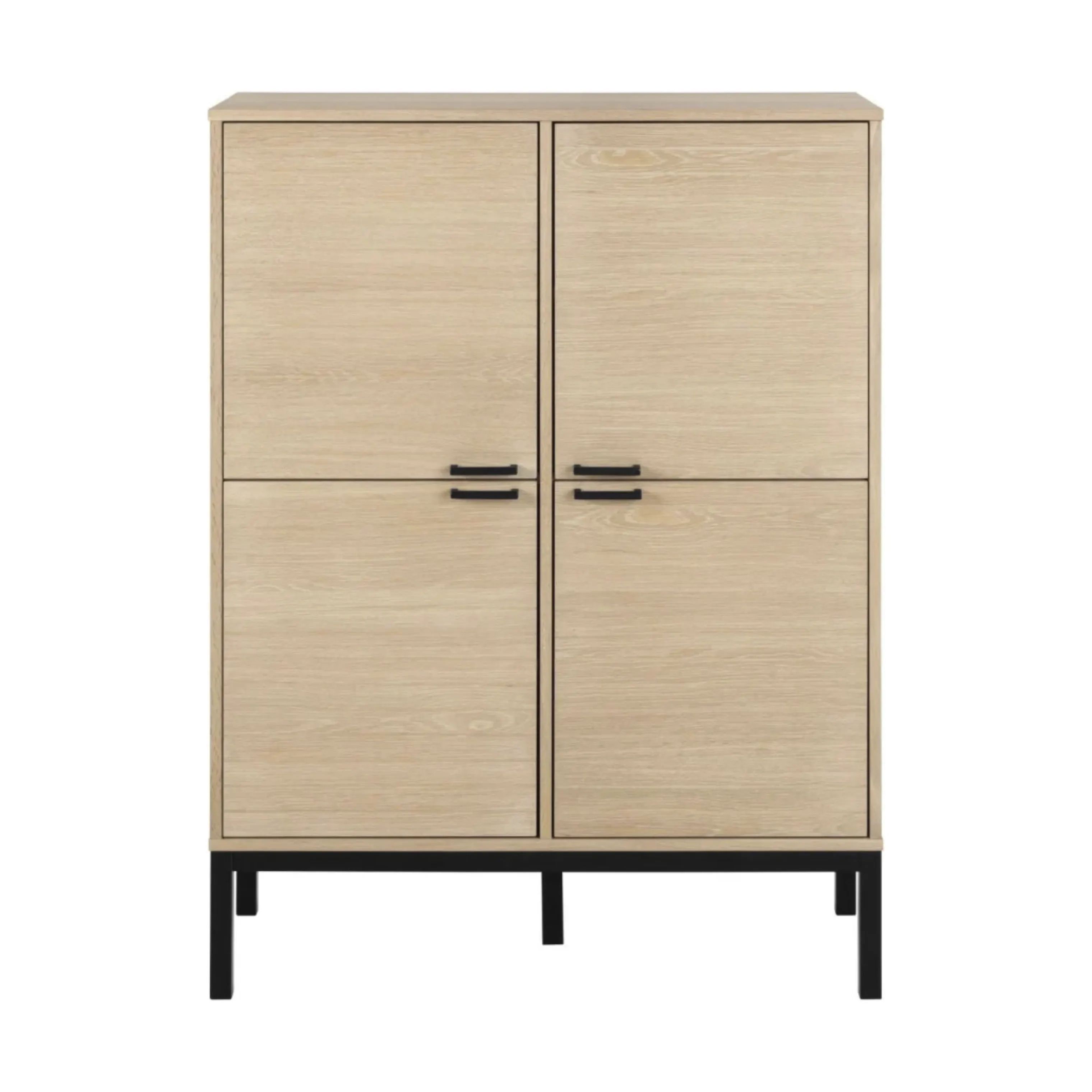 CASA Living Skabe Kensington Skab i Hvidpigmenteret, 1