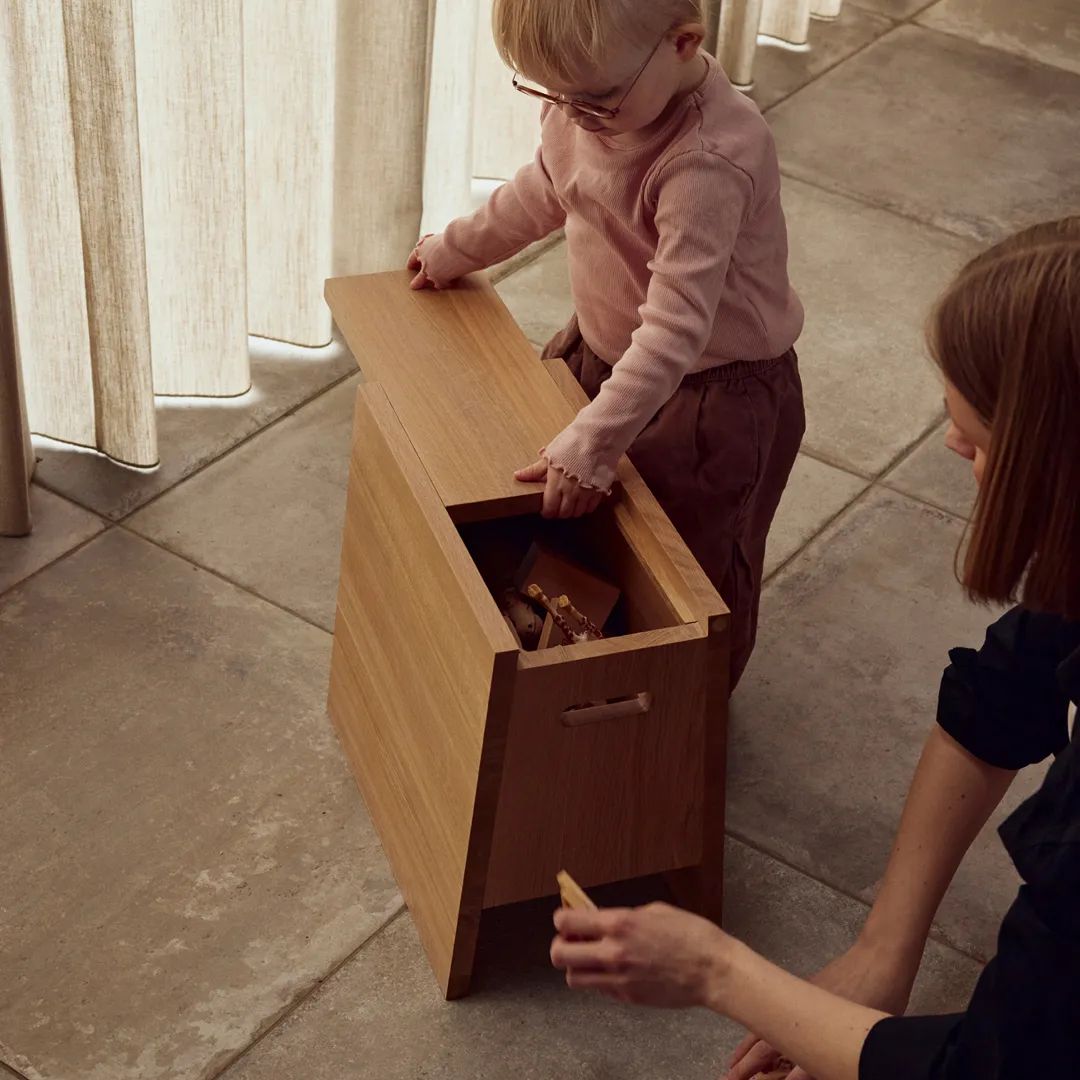Andersen Furniture Skamler Plinth Skammel i Oak, 6