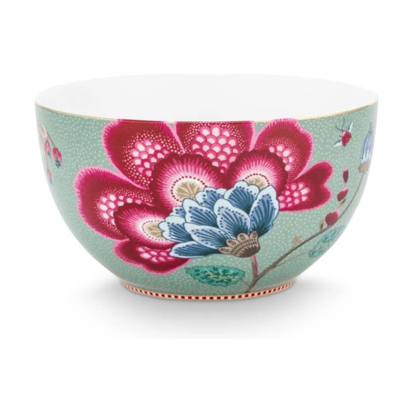 PIP Studio Serveringsskåle Blooming Tales Skål i Blue, 18 cm, 1
