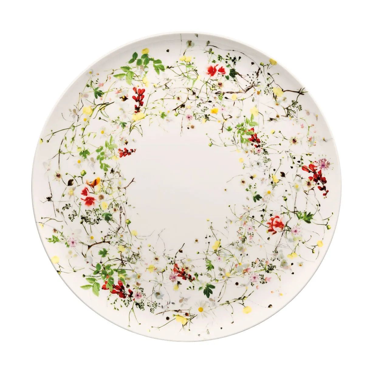 Rosenthal Middagstallerkener Brillance Fleurs Sauvages Undertallerken i Hvid / Multifarvet, 1