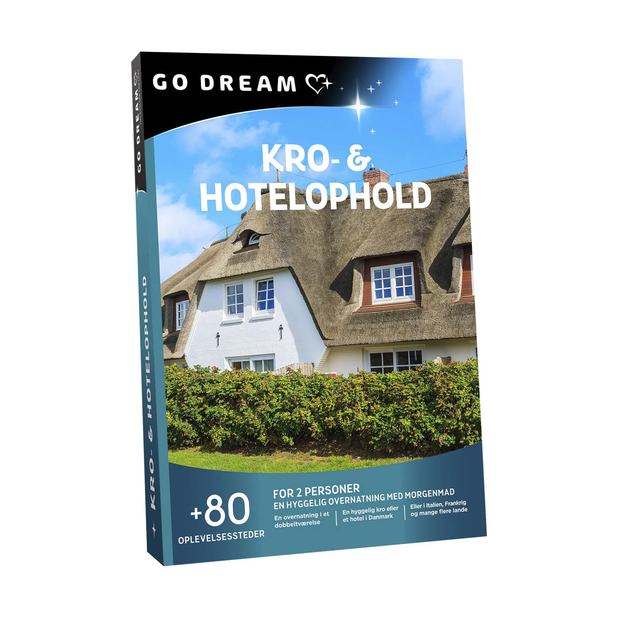 GO DREAM Oplevelsesgavekort Gavekort - Kro- og Hotelophold i Kro- og Hotelophold, 2