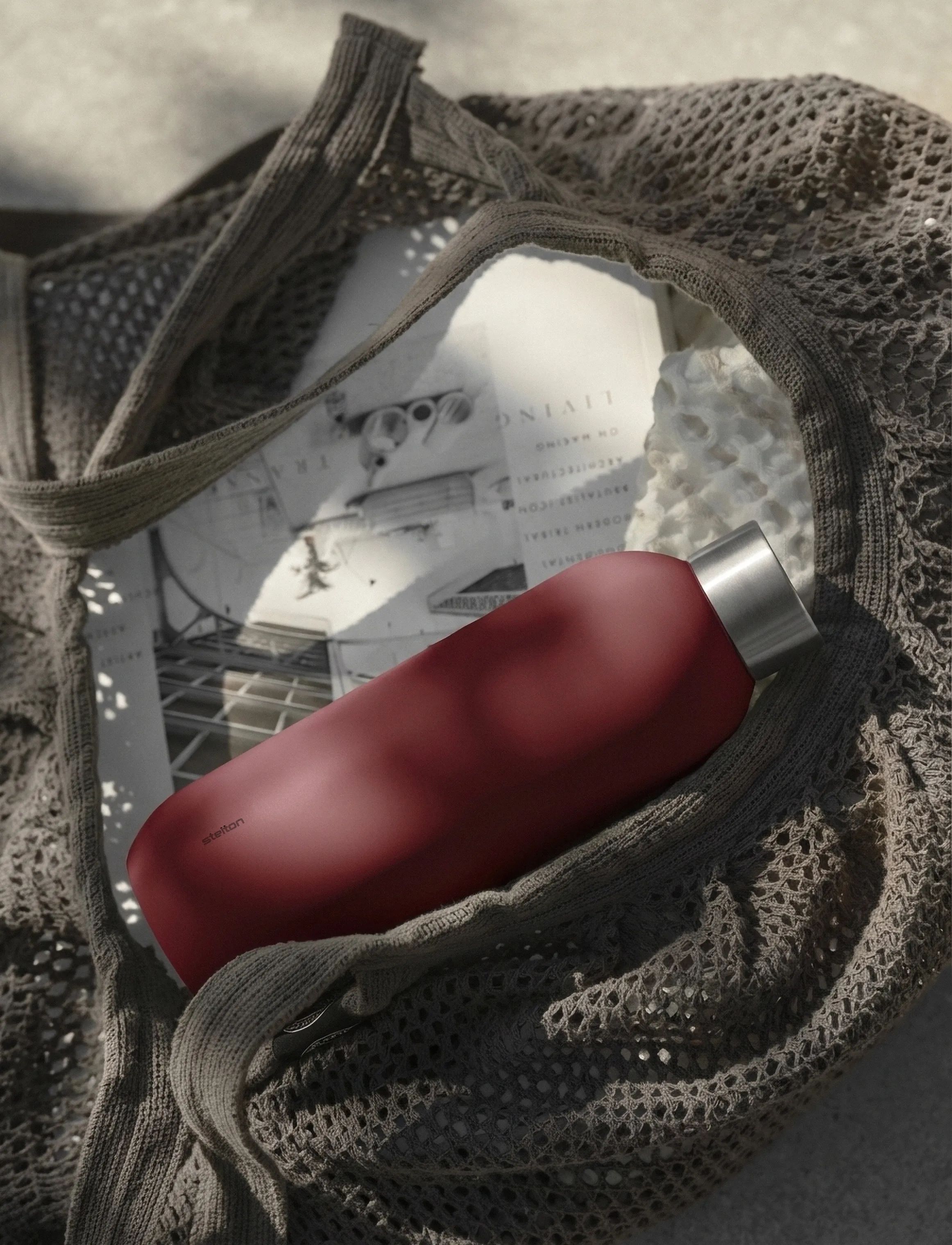 Stelton Termoflasker Keep-it Cool Termoflaske i soft cherry red, 2