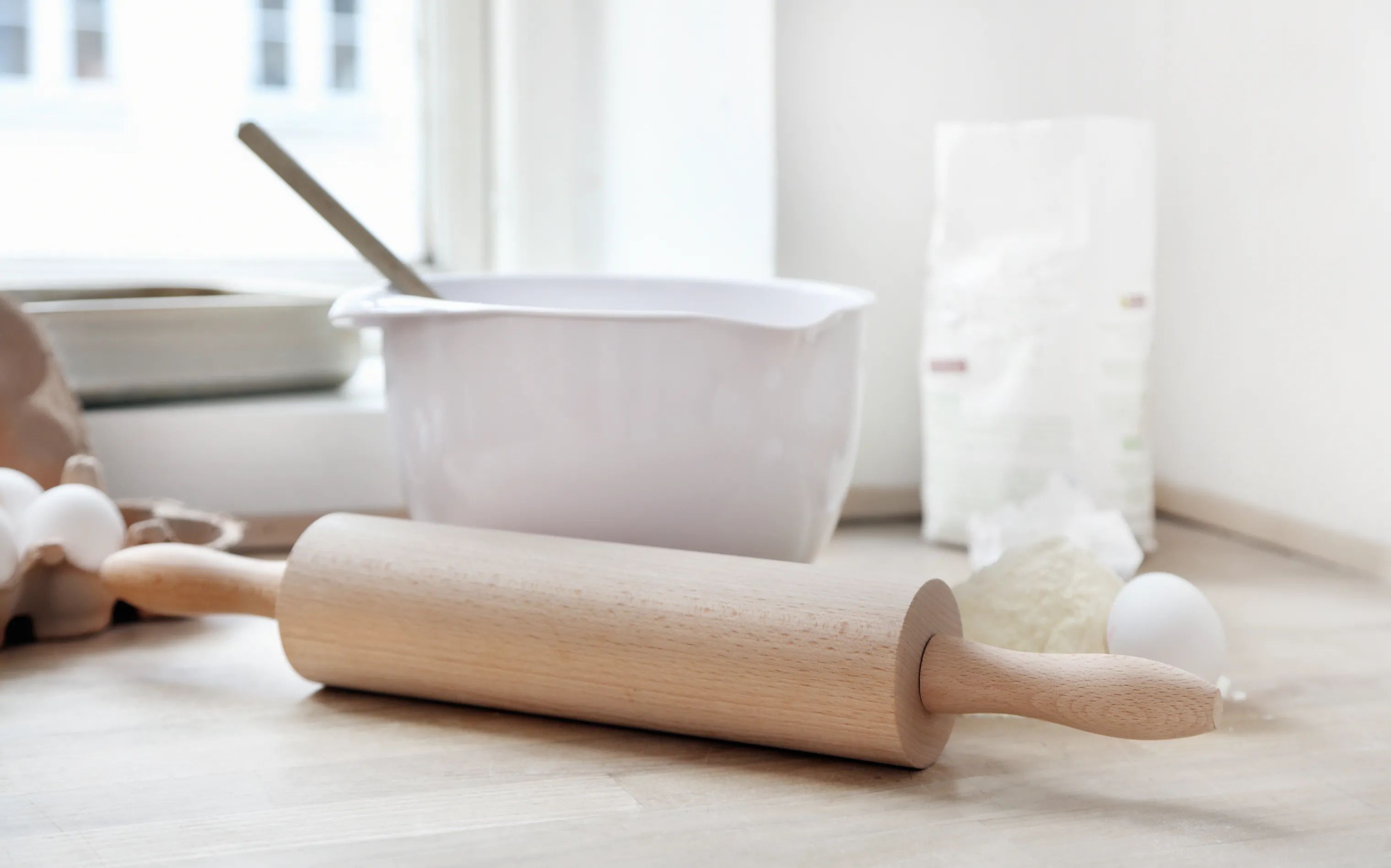 Cook & Baker Kageruller Kagerulle i Træ, 2