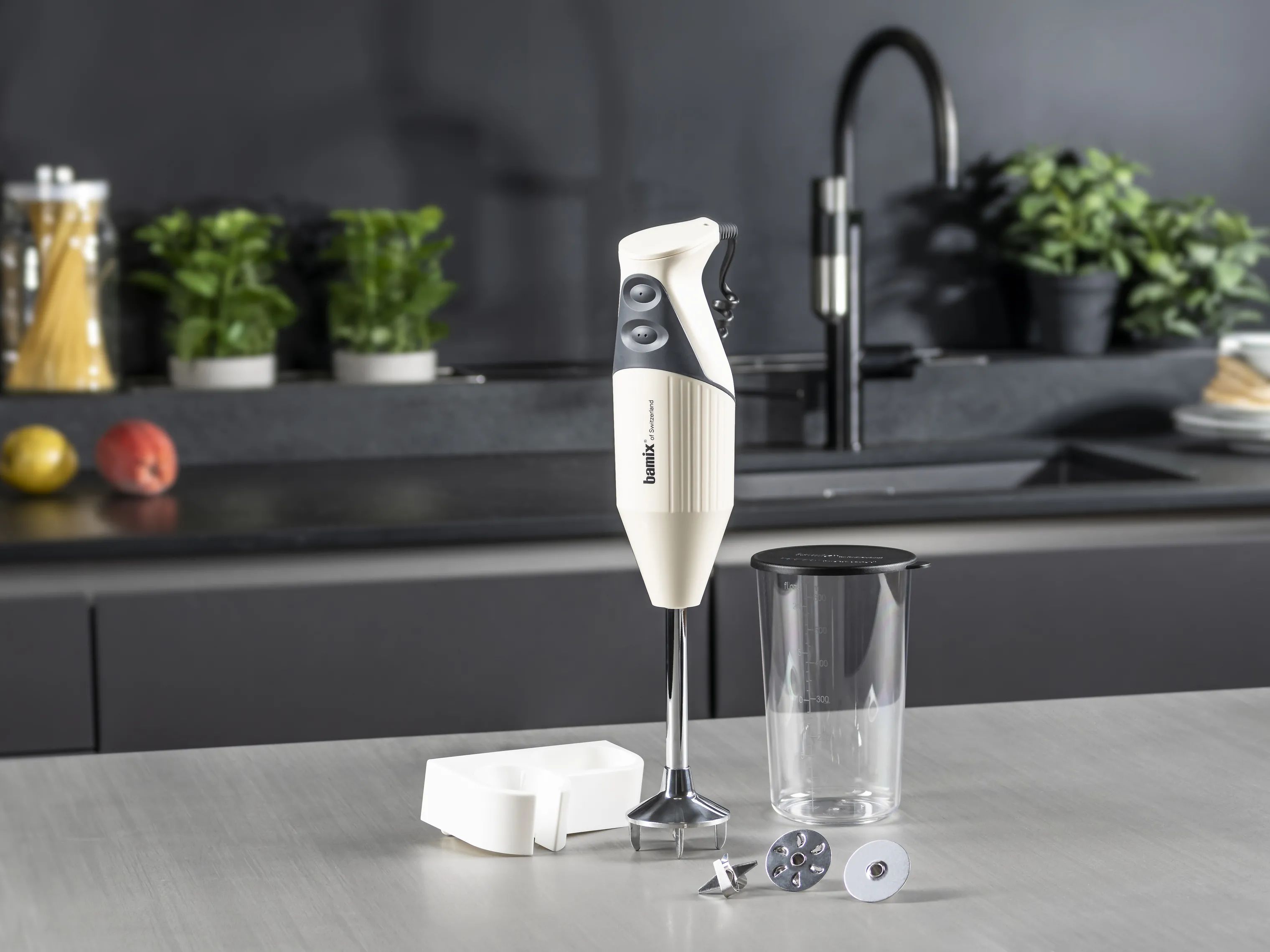 Bamix Stavblendere Mono D Stavblender i Creme, 2